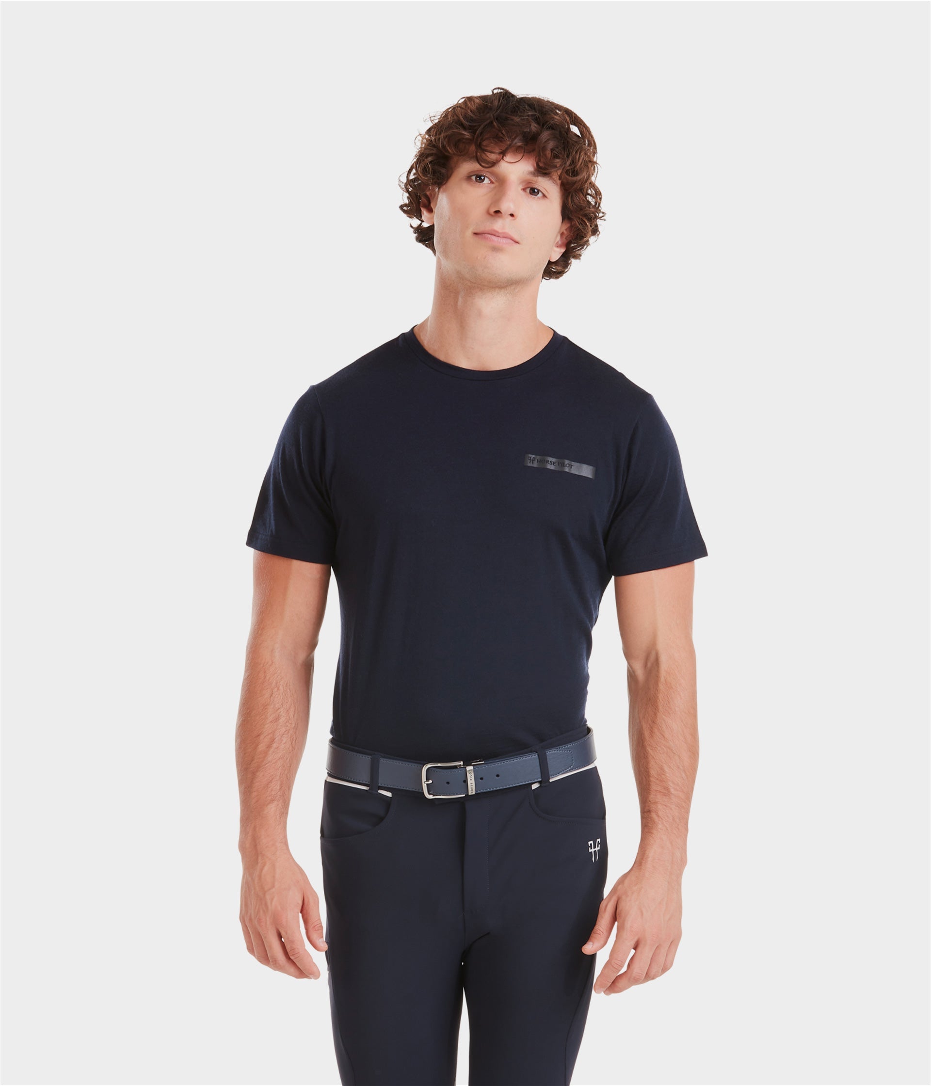 HORSE PILOT Merinos Shirt Men - Dark Night
