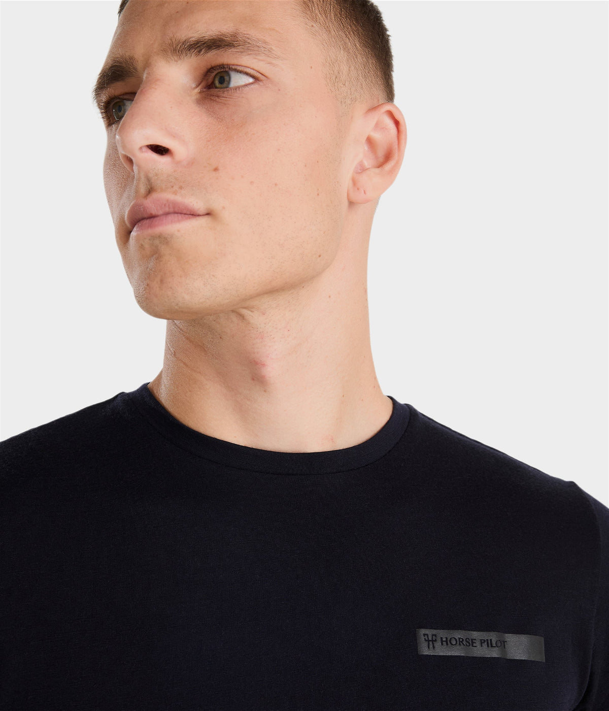 Horse Pilot Merinos Shirt Men - Dark Night
