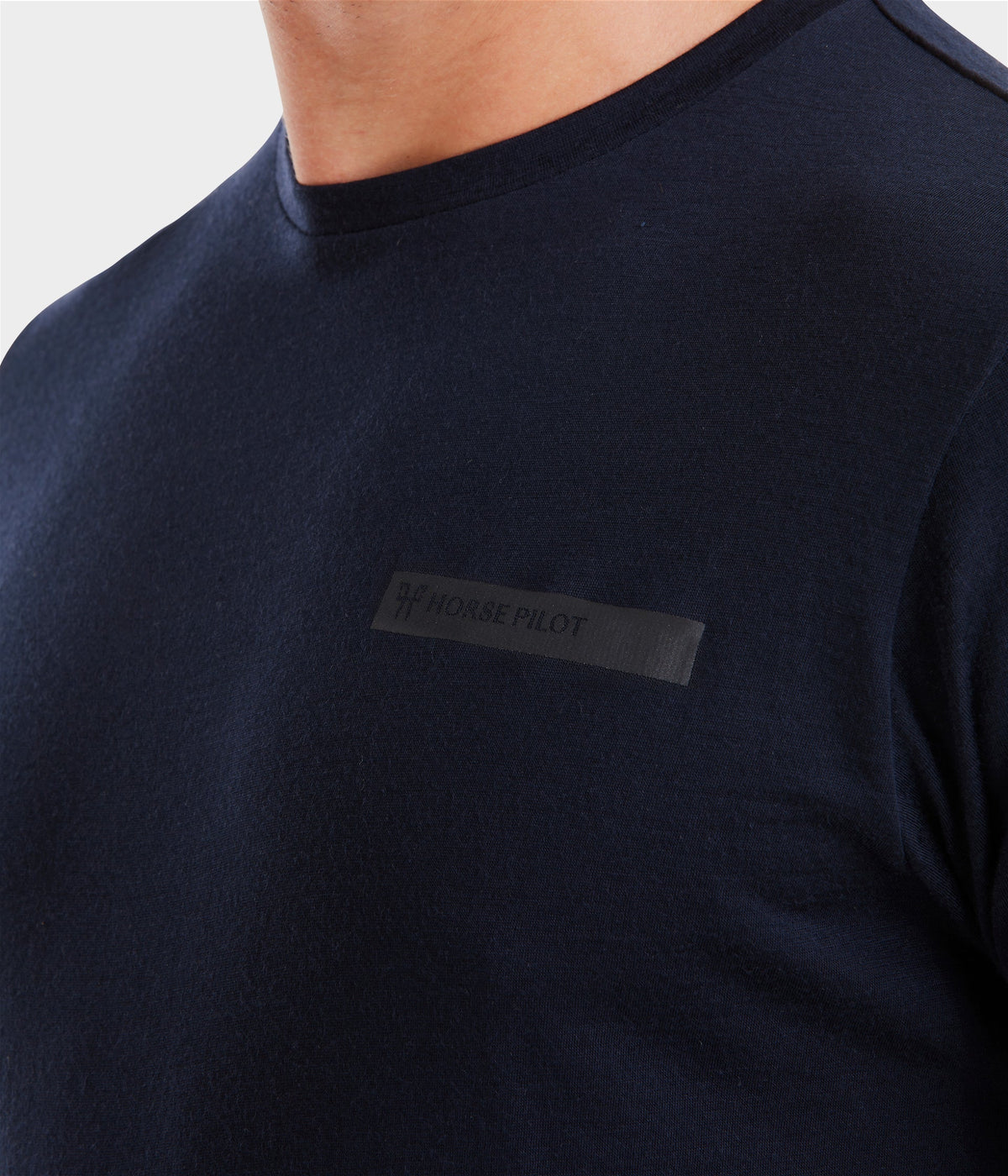 Horse Pilot Merinos Shirt Men - Dark Night