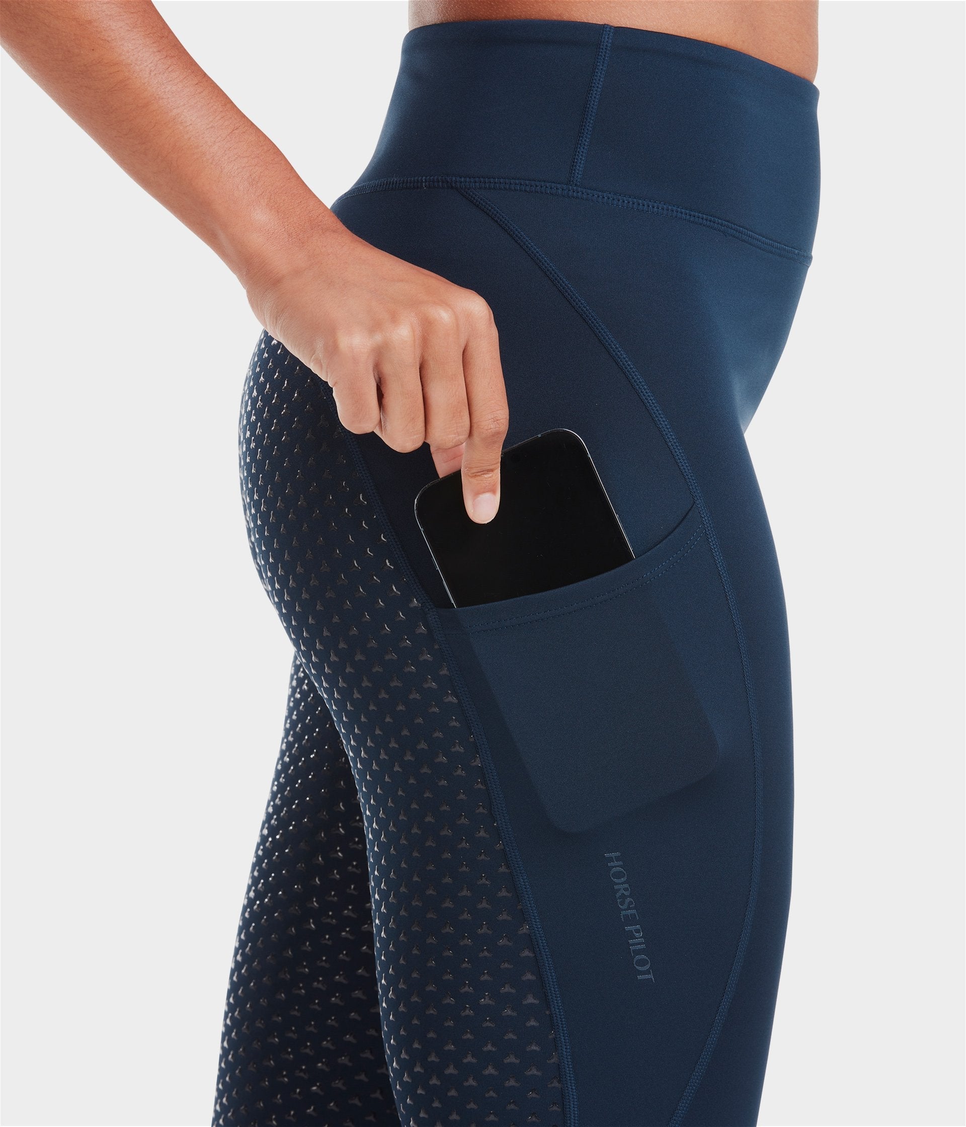 Horse Pilot Leggings Women - Navy