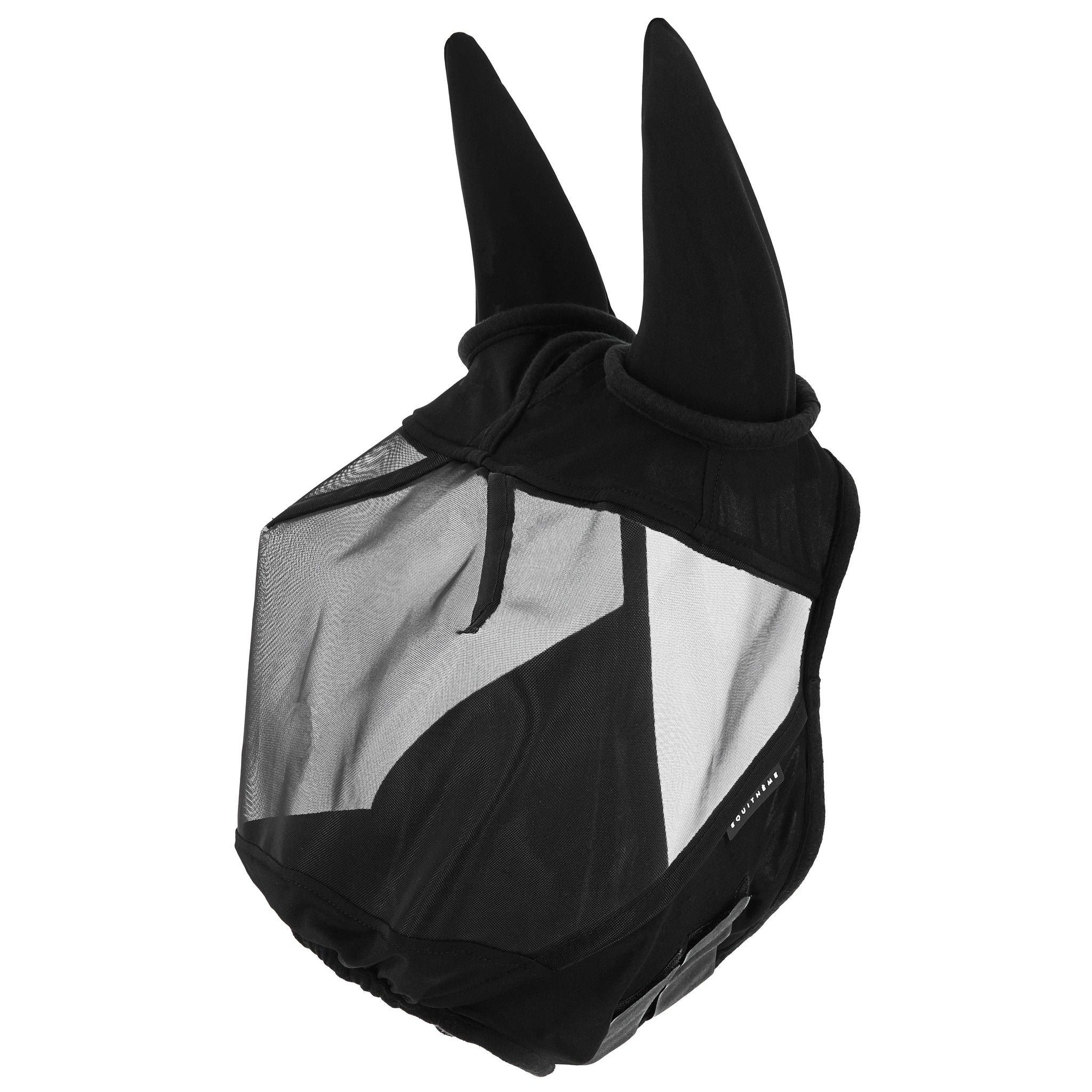 EQUITHÈME Soft UV Protection Fly Mask Black 306019003