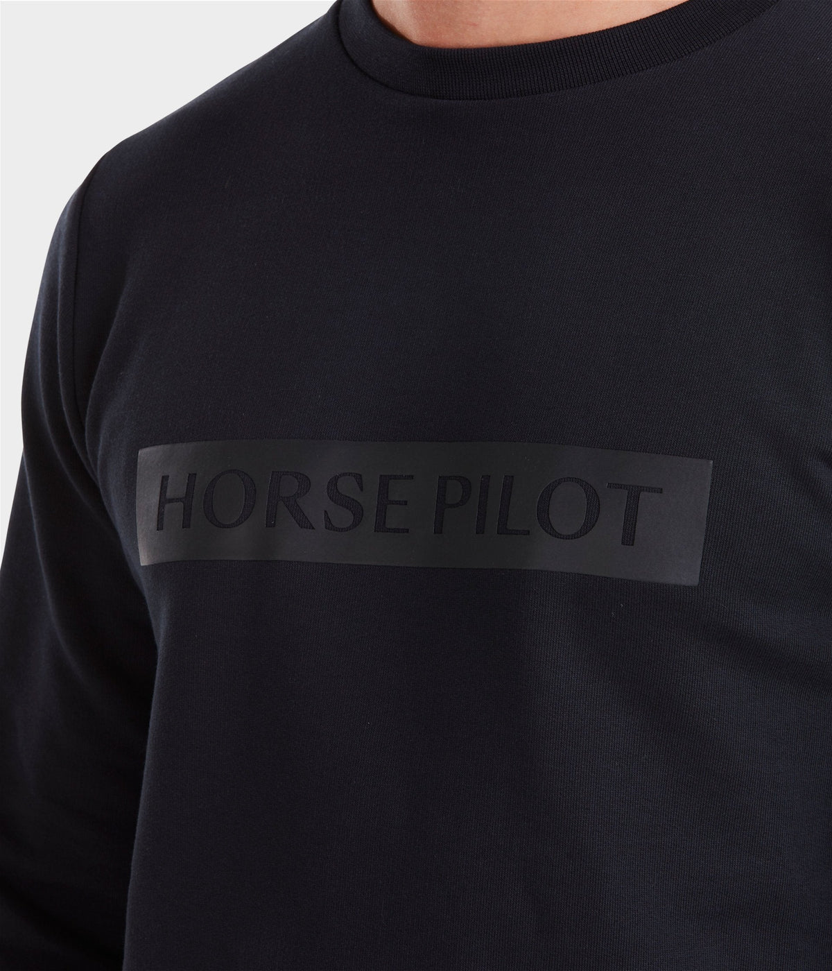 Horse Pilot Team Sweatshirt Men - Blue Graphite