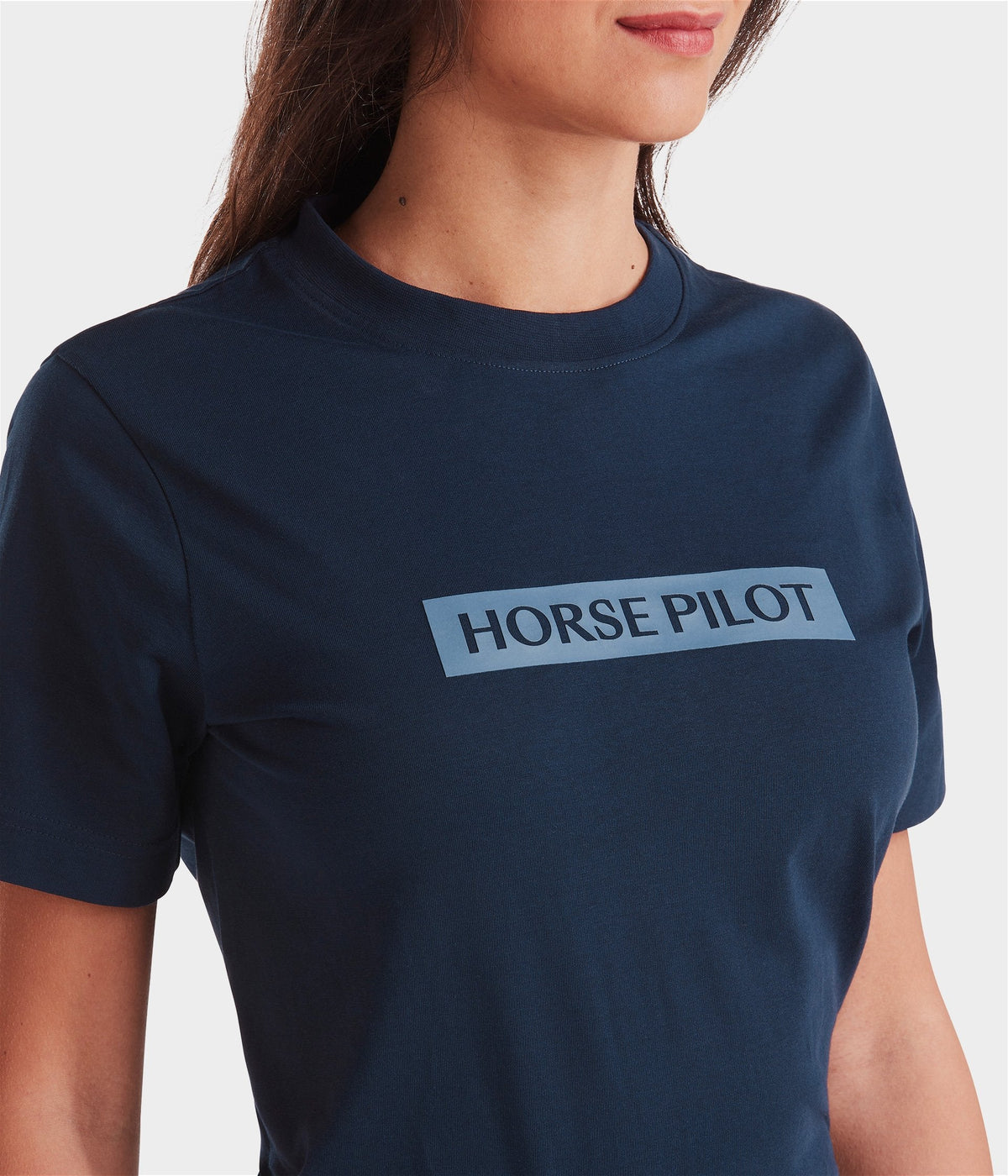 Horse Pilot Team Shirt Women - Navy