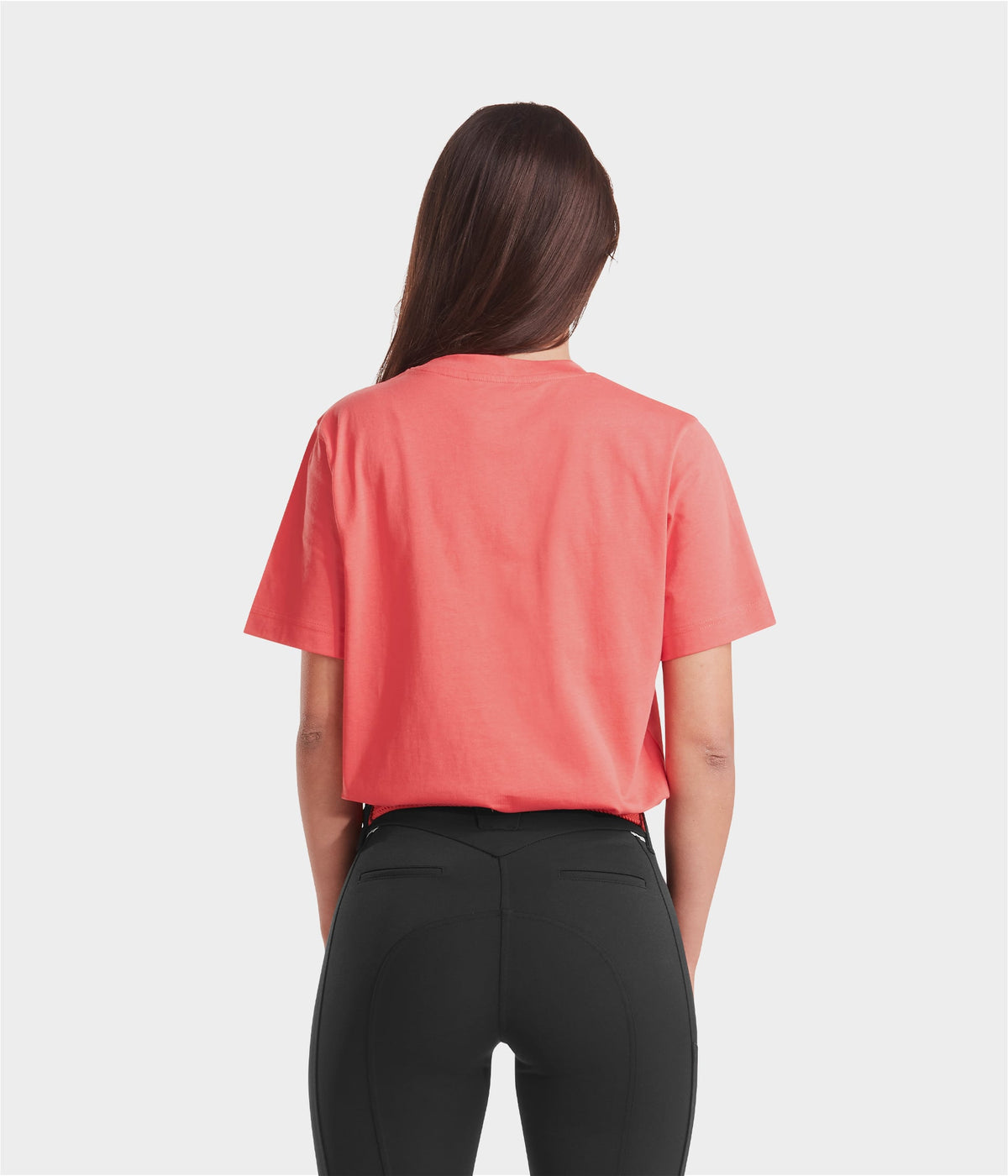 Horse Pilot Team Shirt Women - Rose Coral