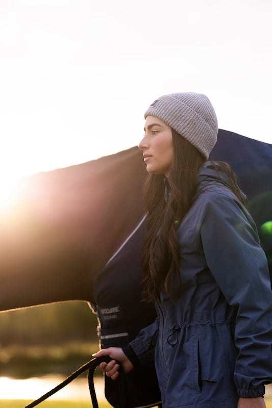 HORSE PILOT Rider Beanie - Wind Grey