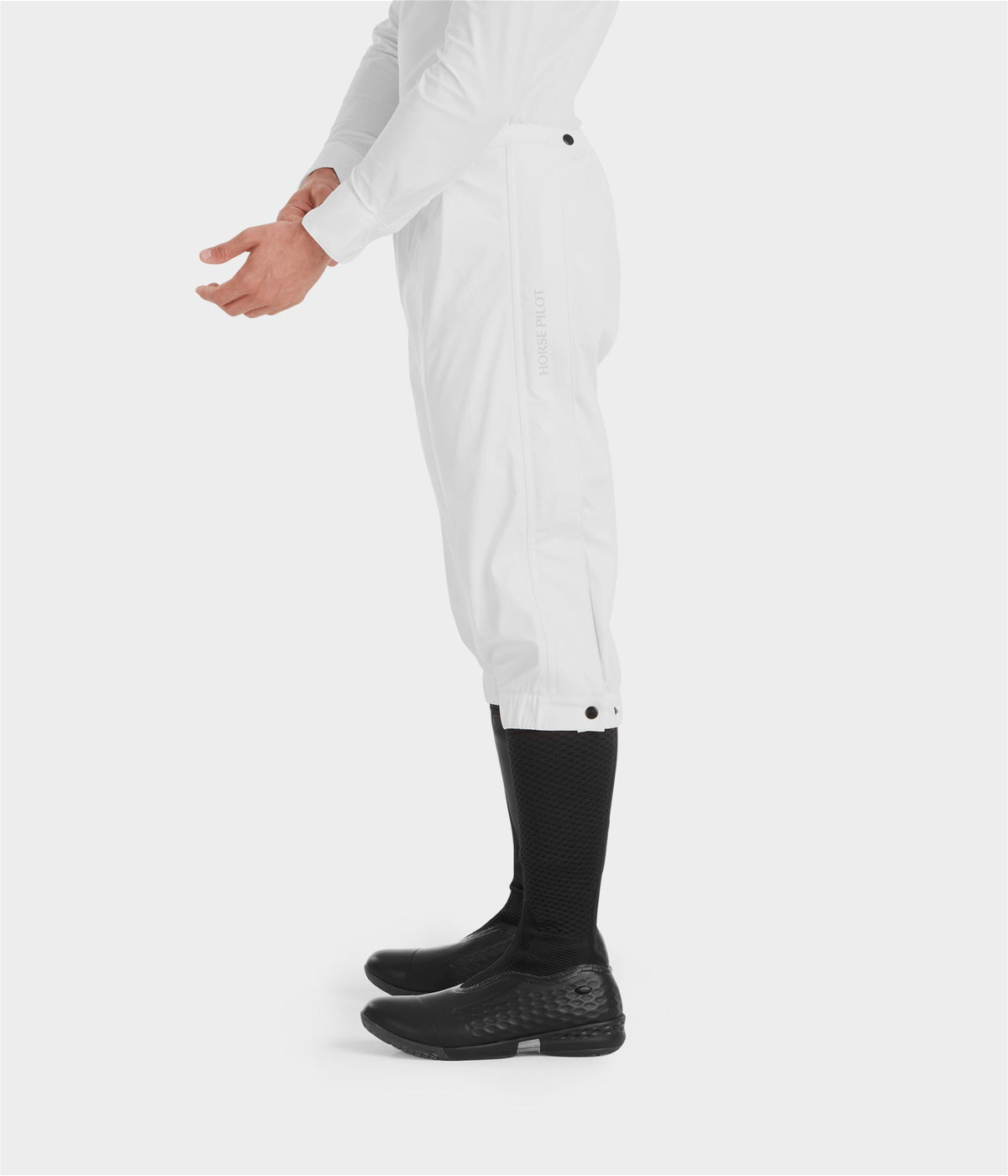 Horse Pilot Raintech Breeches Unisex - White