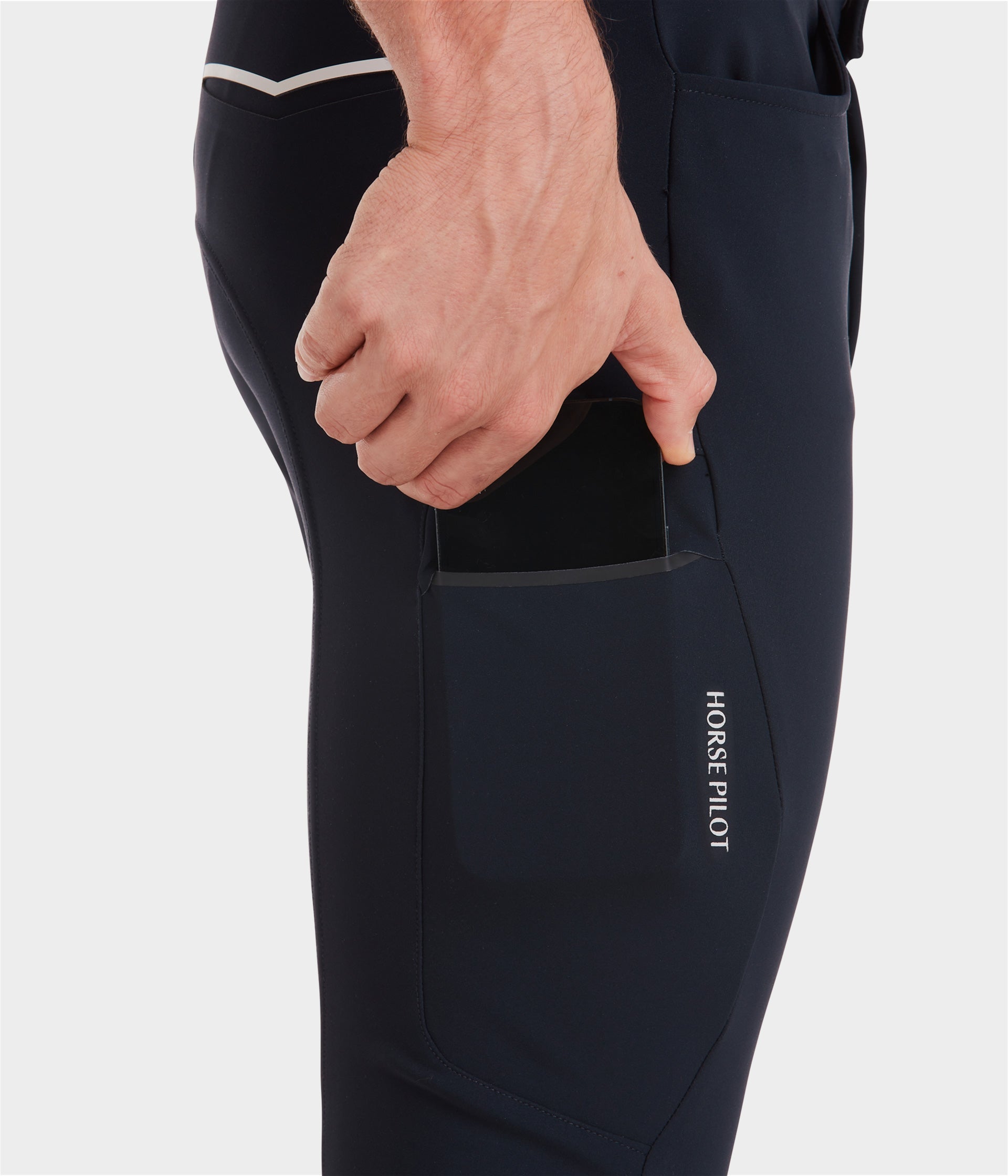 Horse Pilot X-Perform Breeches Men - Dark Night