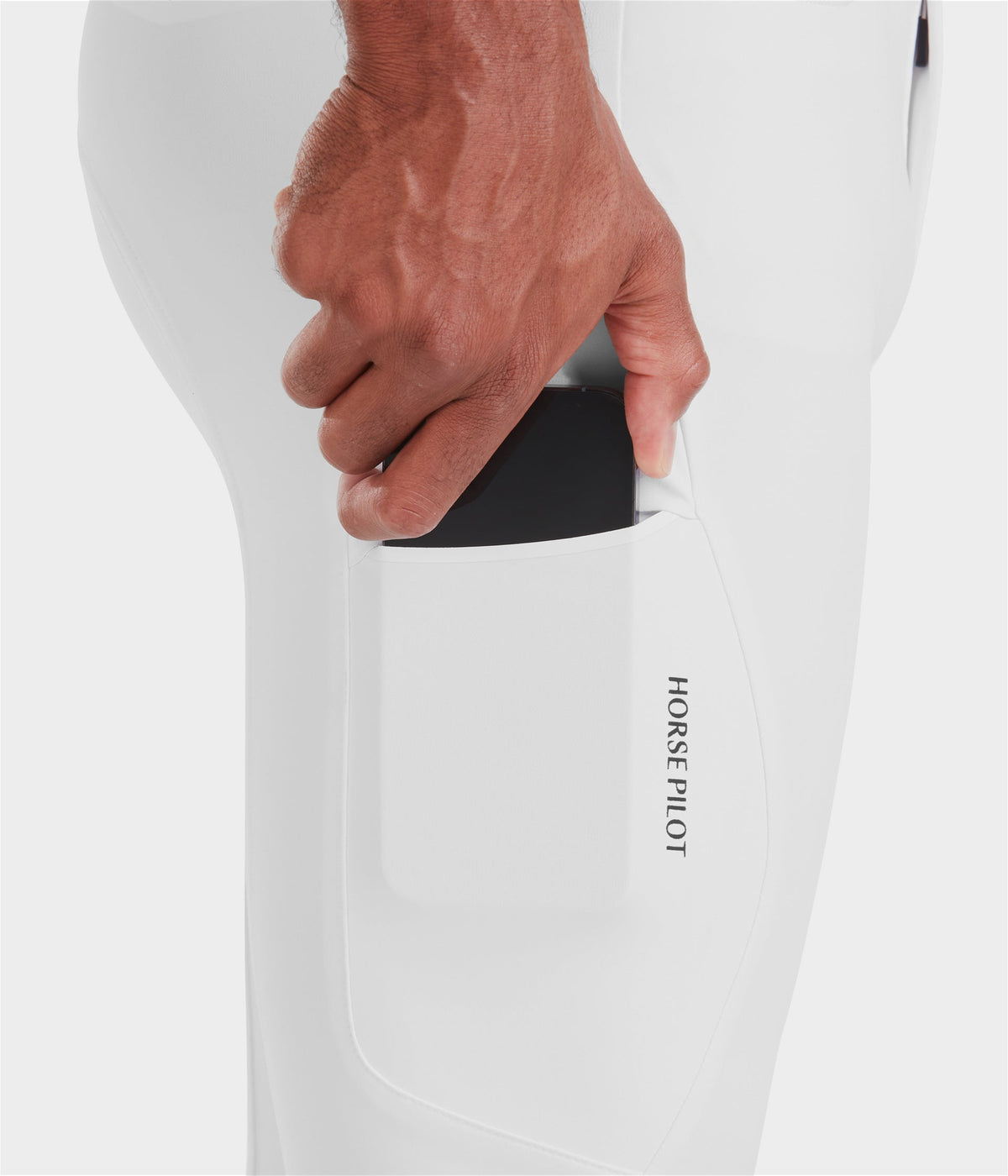 Horse Pilot X-Perform Breeches Men - White