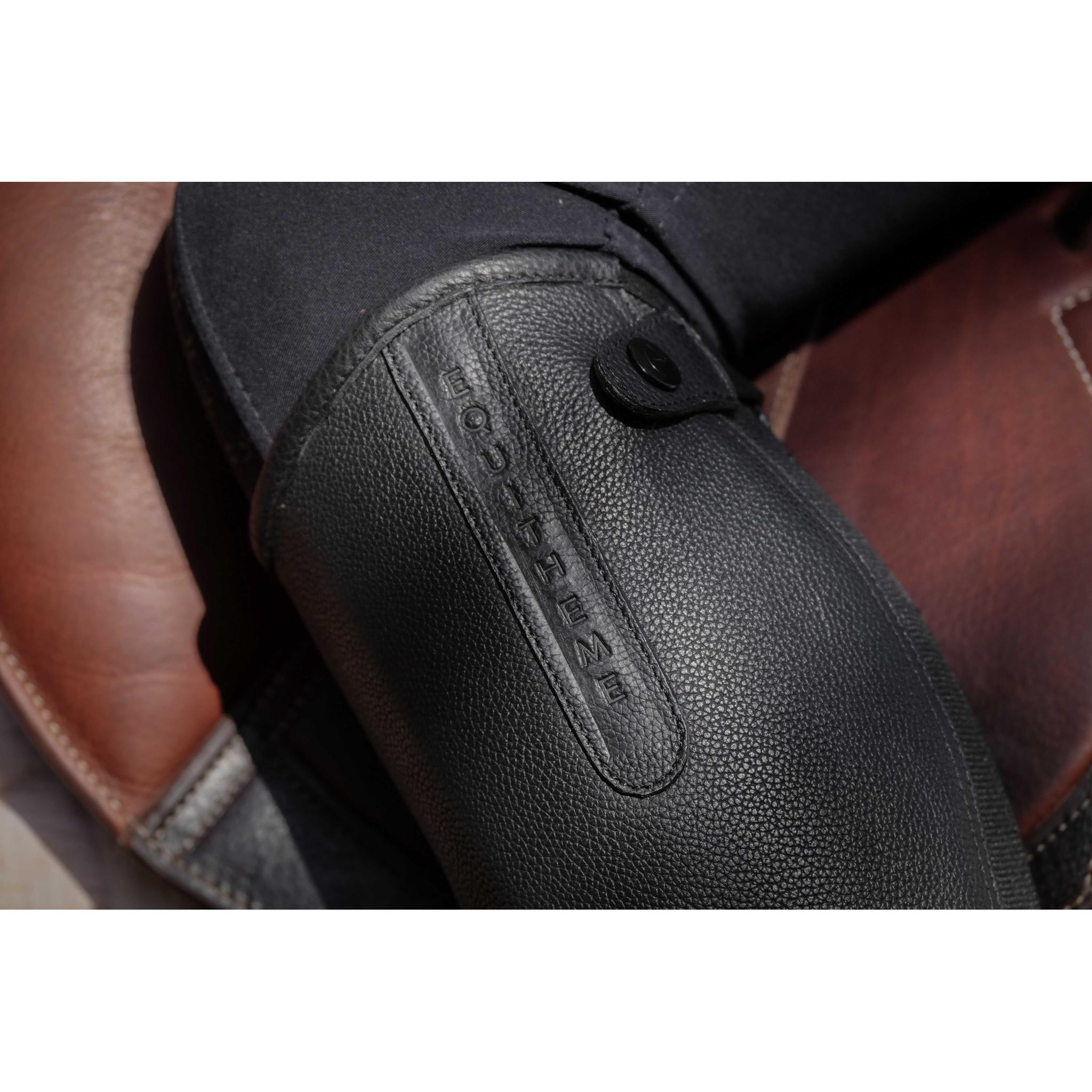 EQUITHÈME Soft half chaps Black 913236221