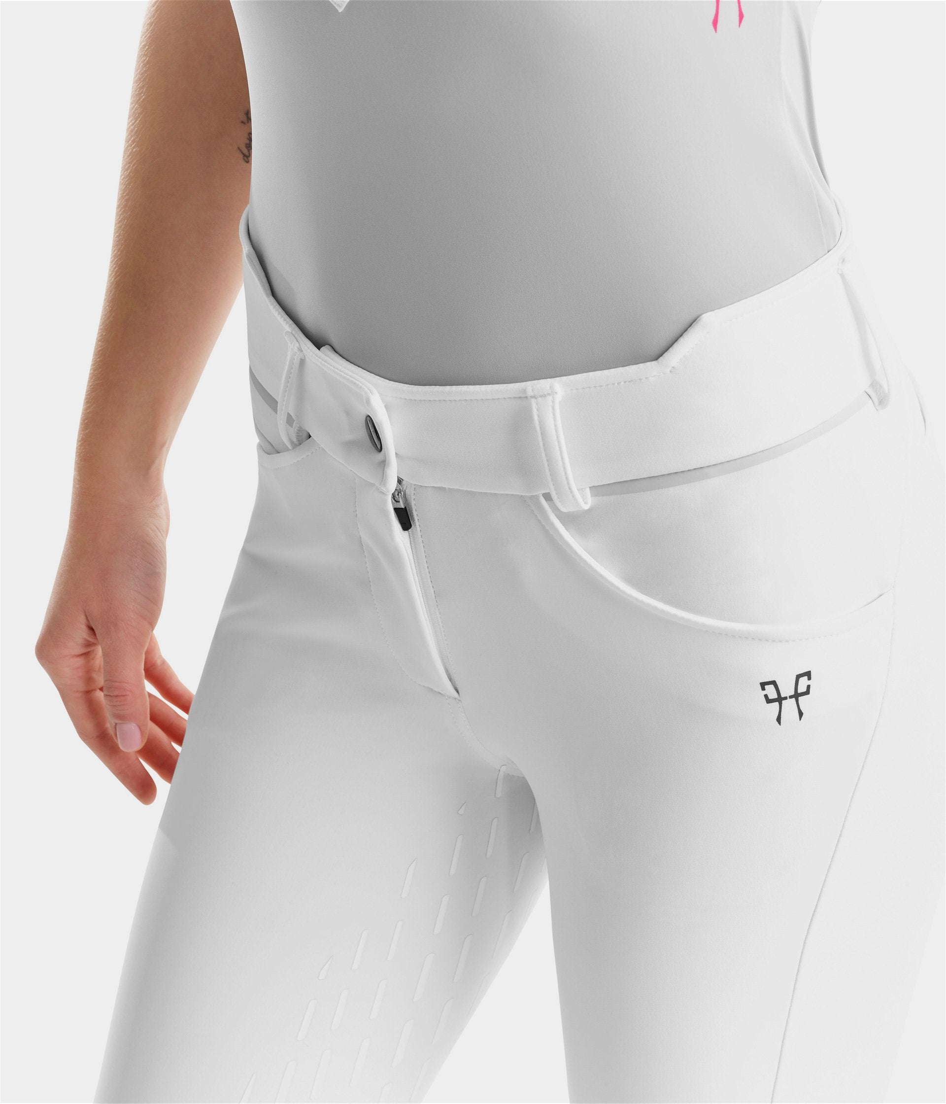 Horse Pilot X-Grip Breeches Women - White