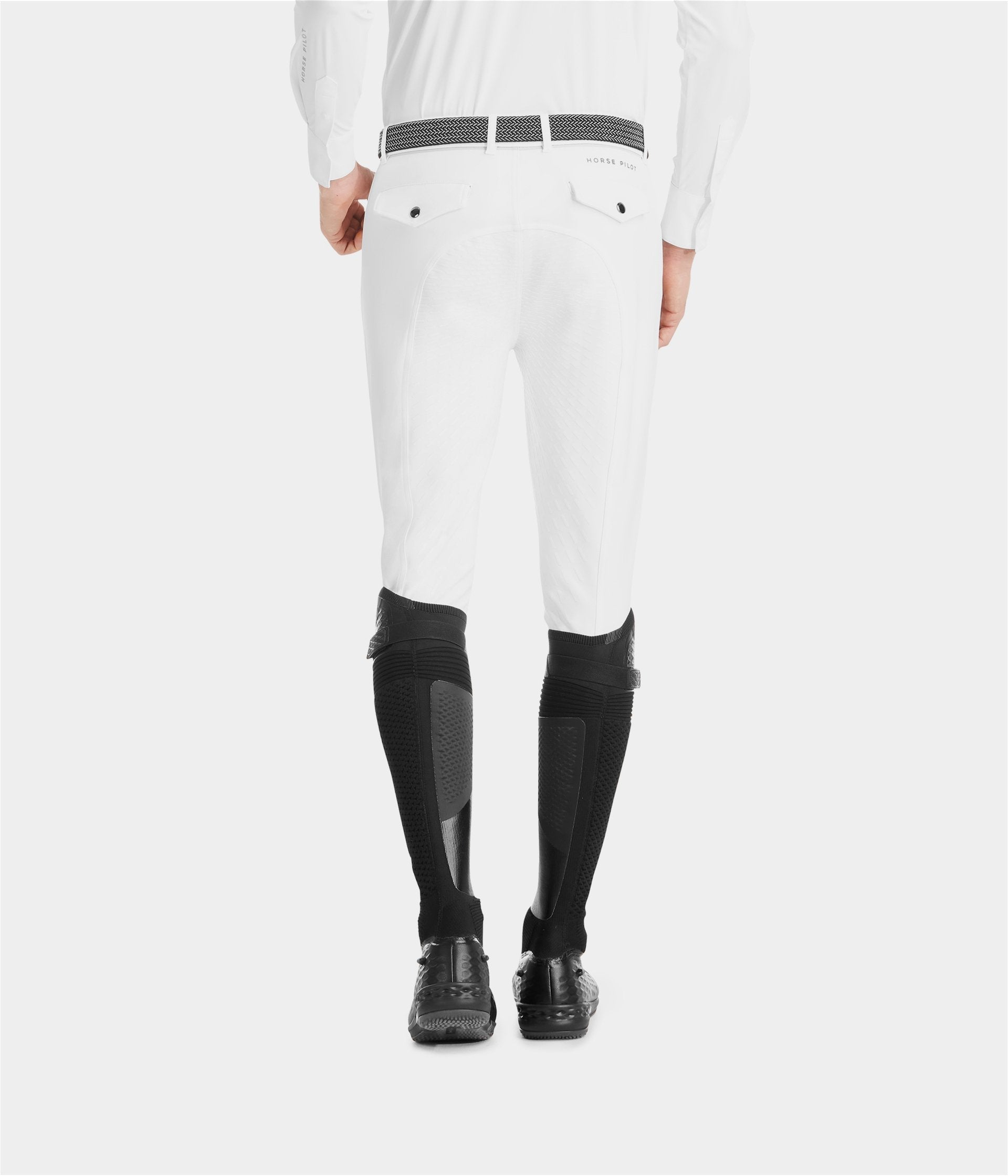 Horse Pilot X-Grip Breeches Men - White