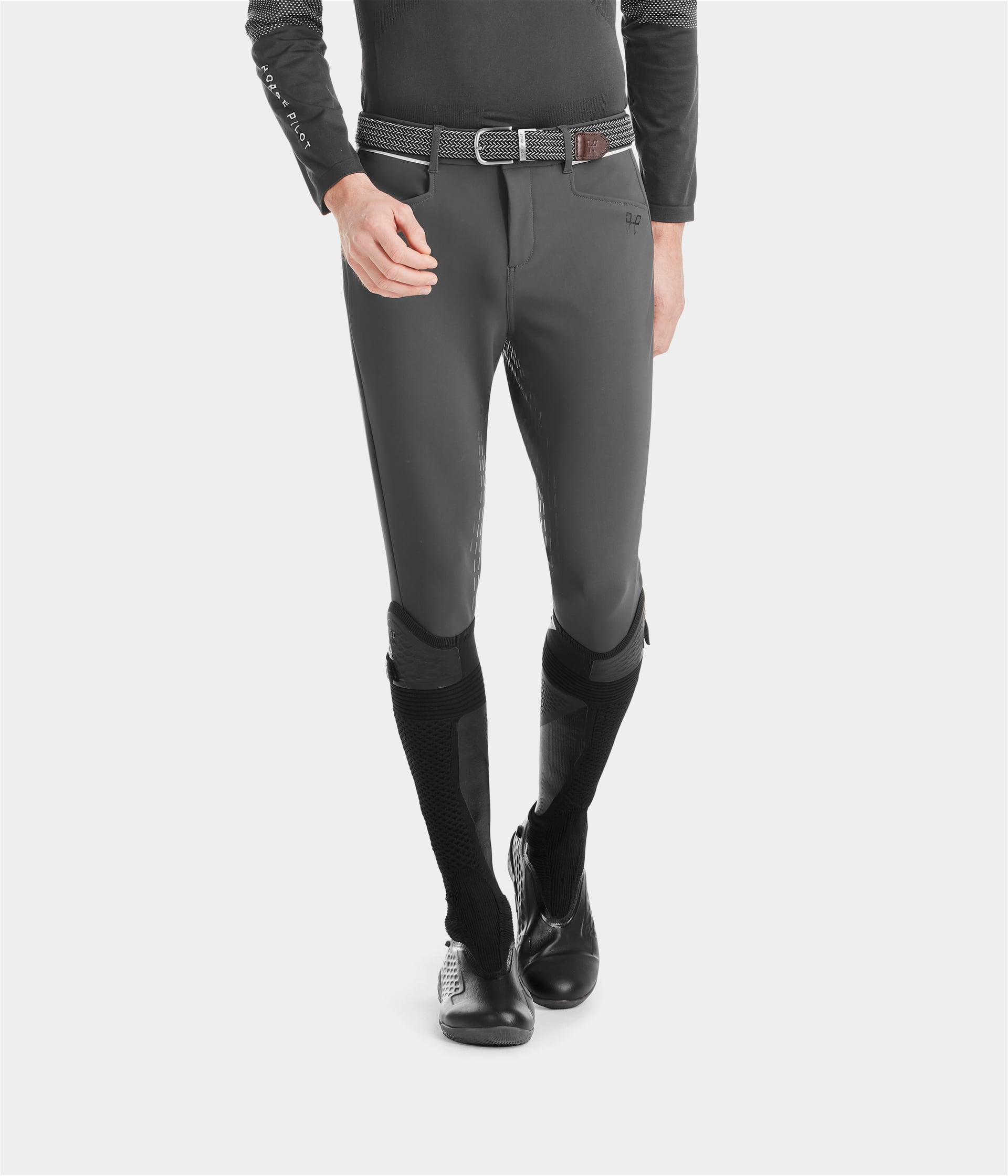 HORSE PILOT X-Grip Pants Men - Grey