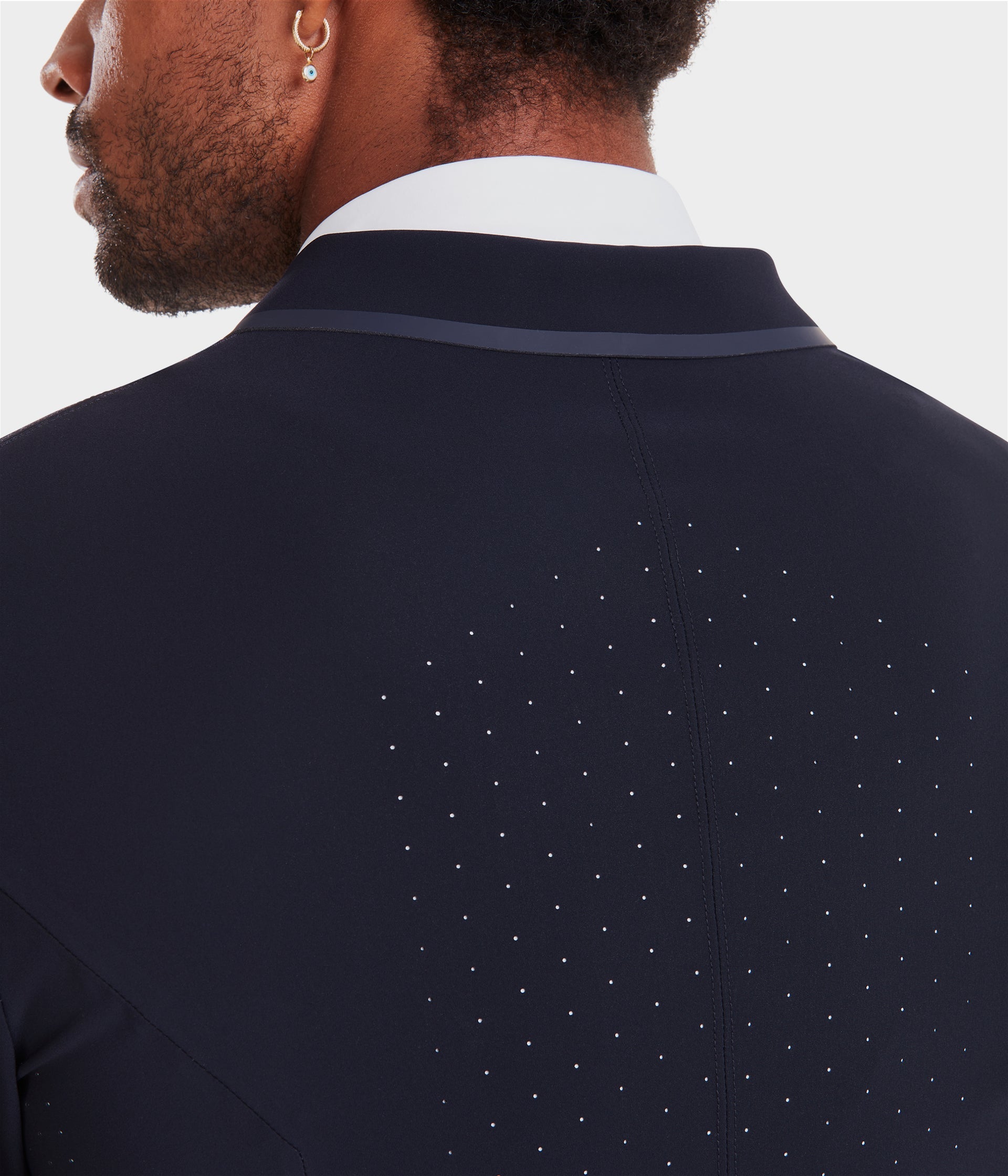 HORSE PILOT Aeromade Jacket Men - Dark Night (logo silver)