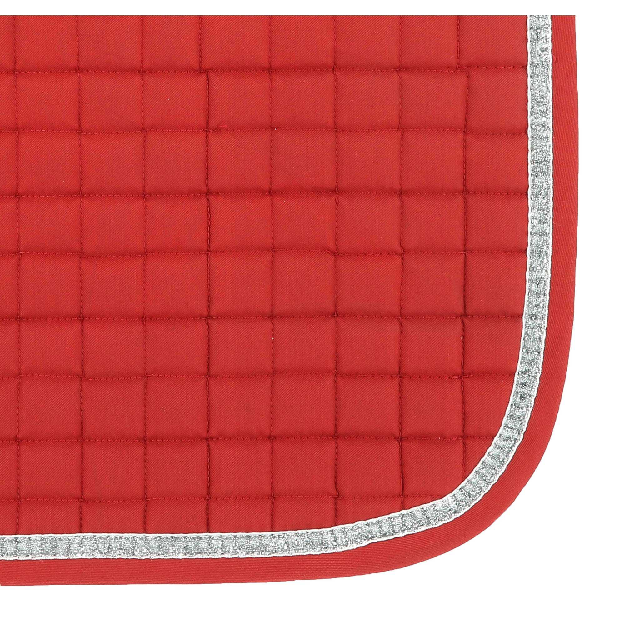 Riding World Girly saddle pad - All purpose Red 204544003