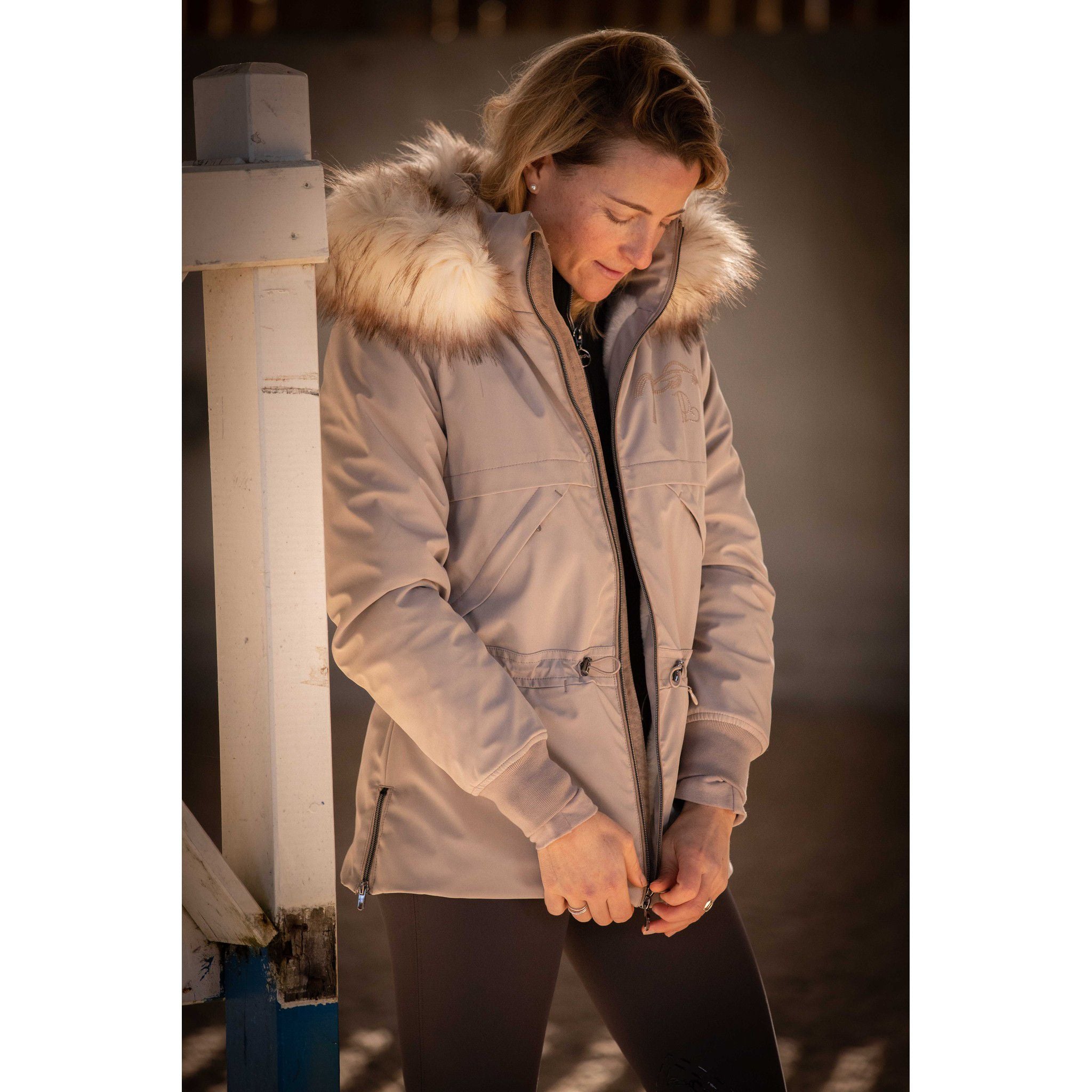 Pénélope Steppy Parka - Ladies Taupe 978824271
