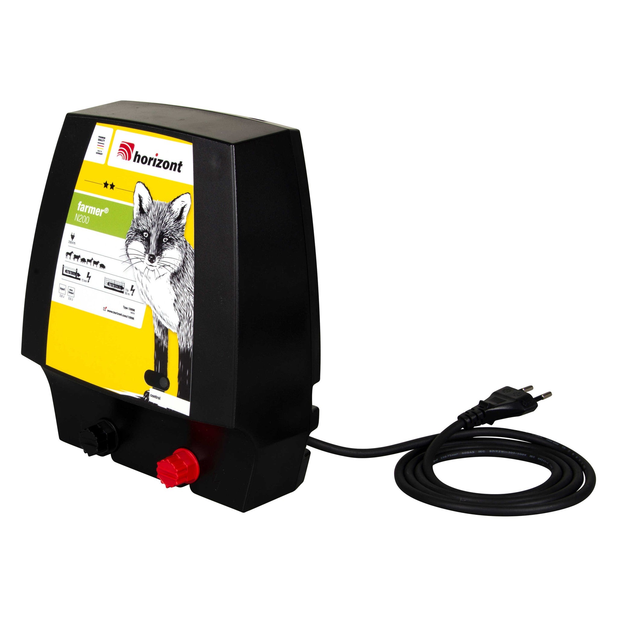 Horizont Equistop N200 Electric Fence Energizer - 703h10996_packshot_8