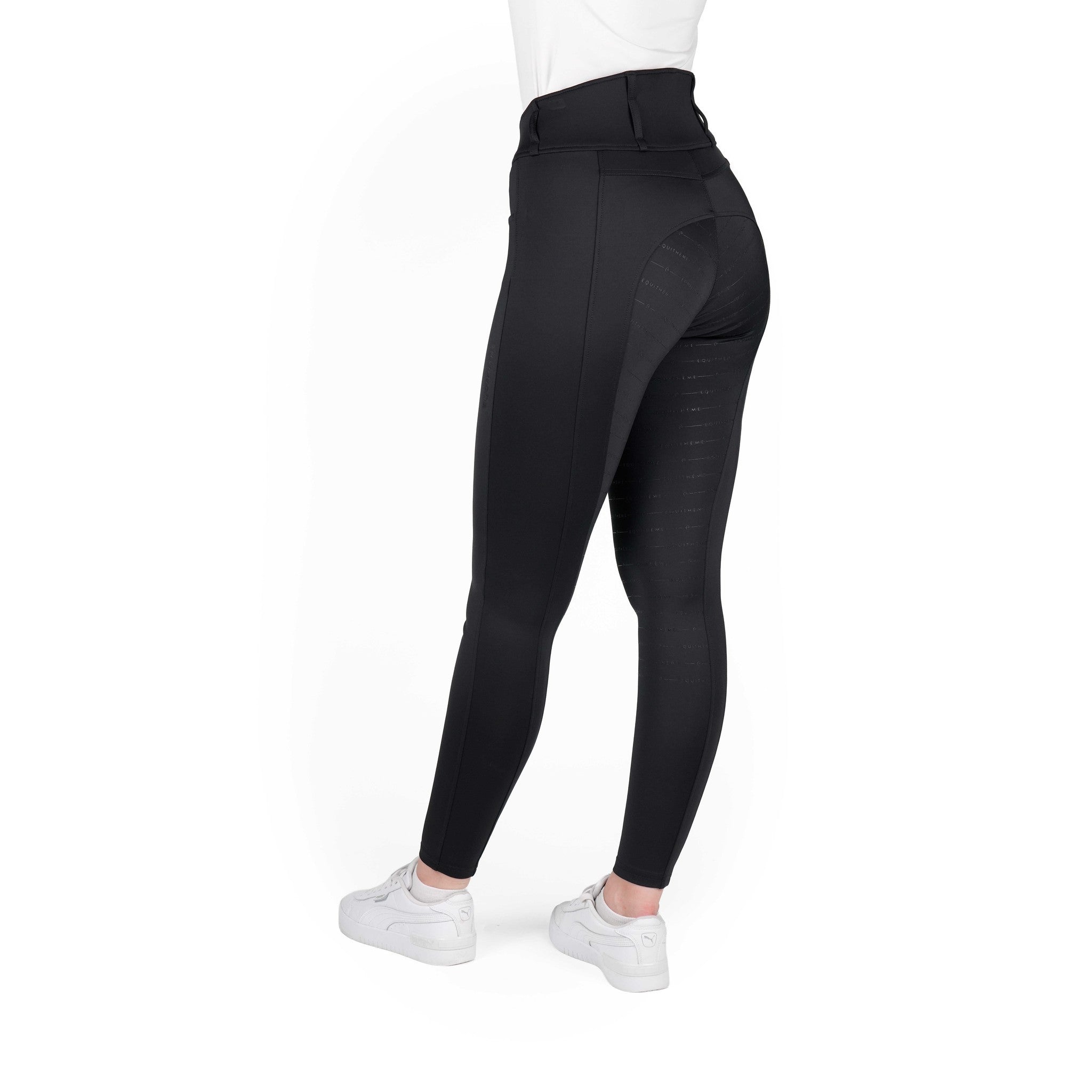 EQUITHÈME Mila Full-Seat Breeches - Ladies Black 979841236