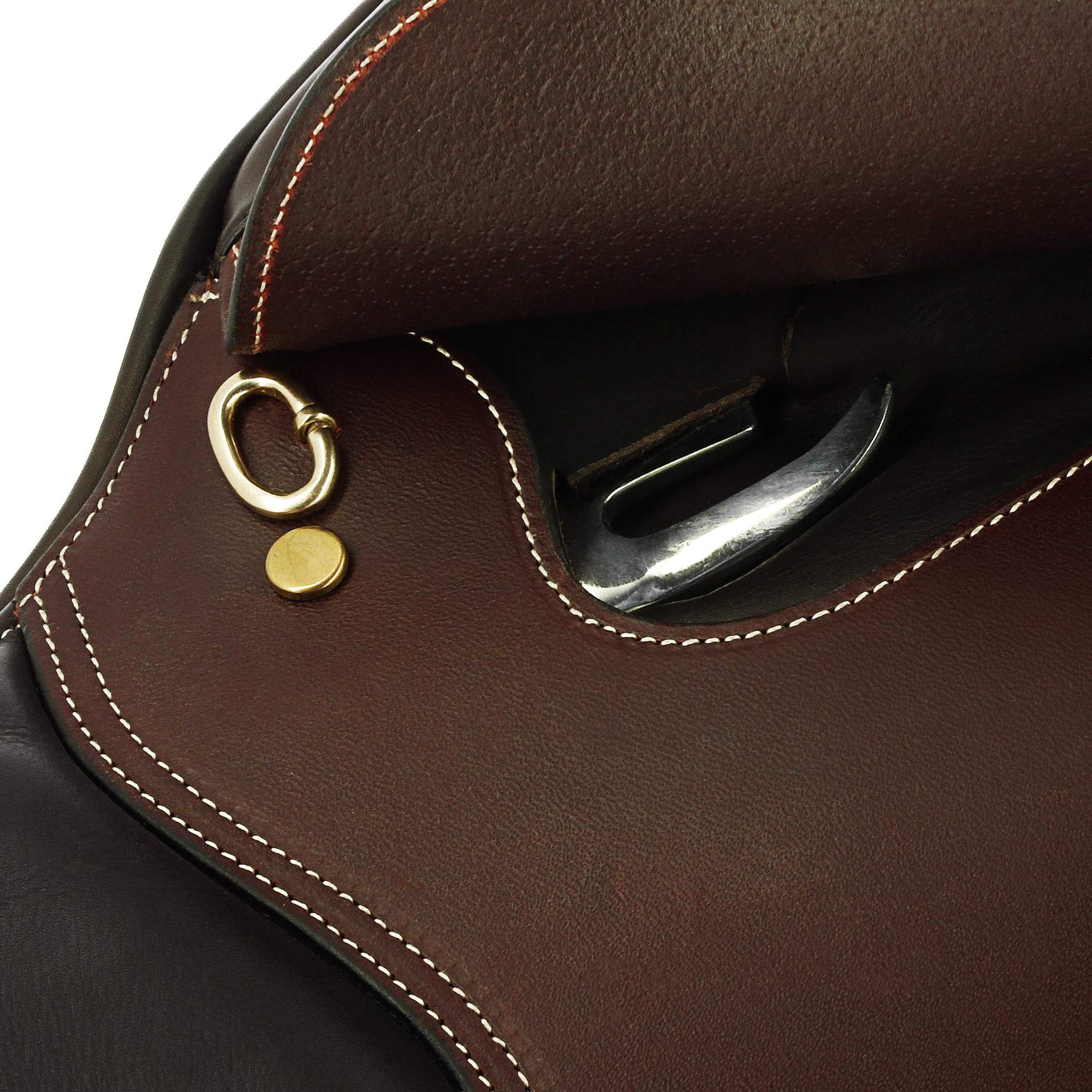 ERIC THOMAS Hybrid - EK-Confortech Jump Saddle Havana - 131005470_zoom_2