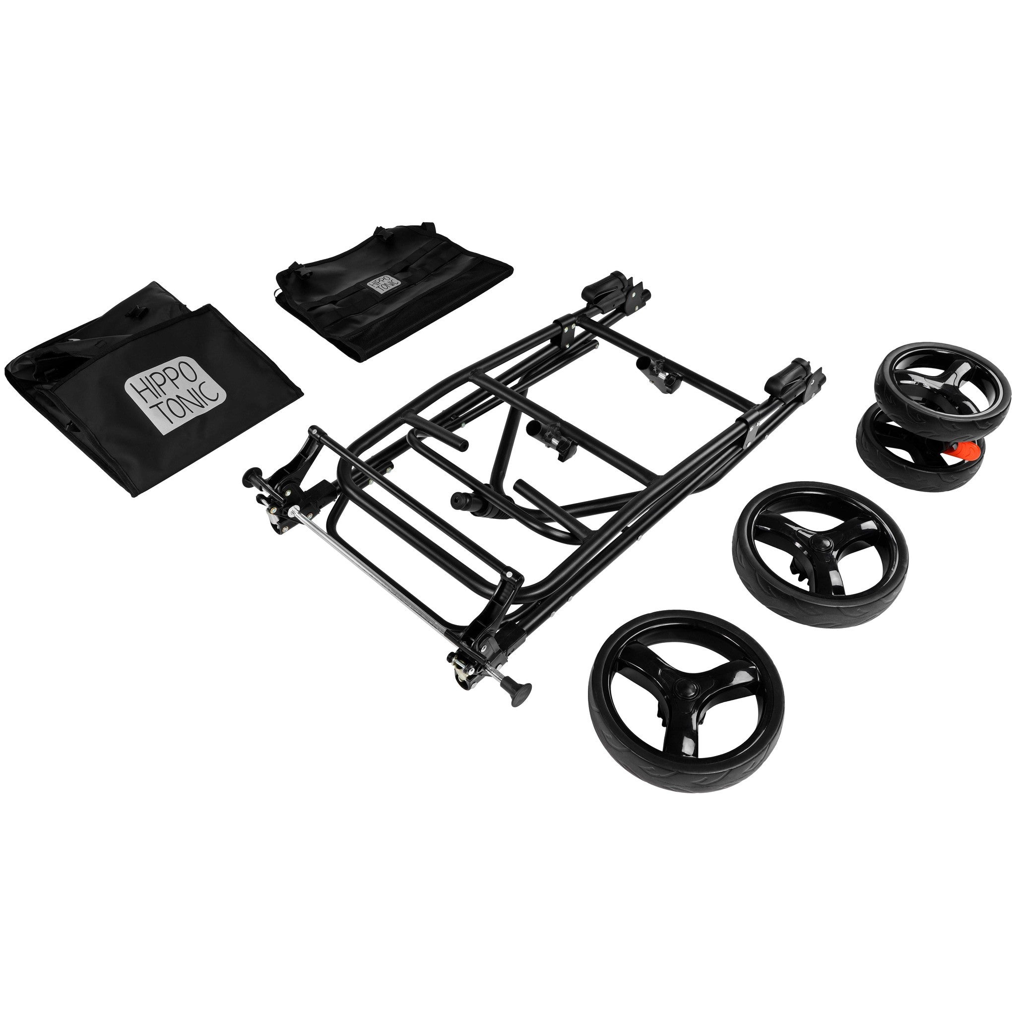CHARIOT PORTE SELLE PLIABLE NR Hippo-Tonic Black 704253002