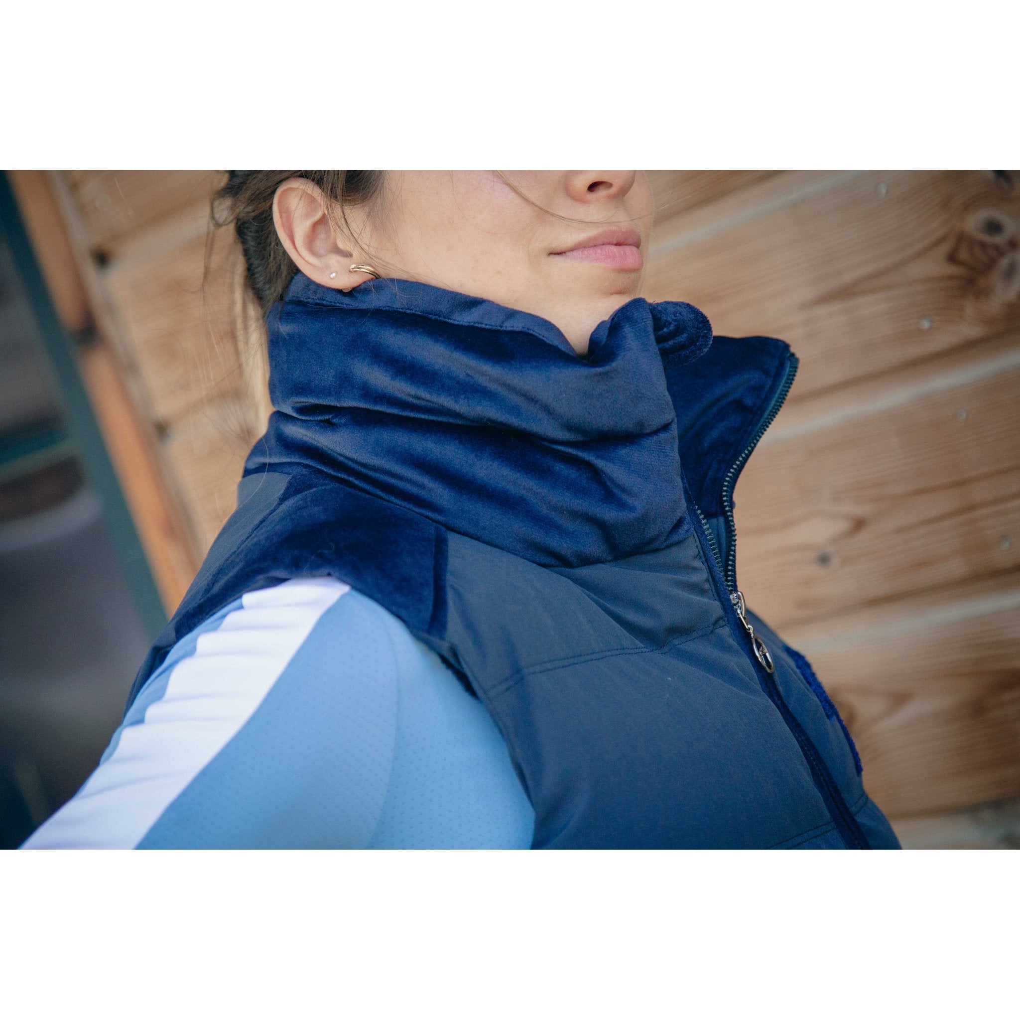 Penelope Sonia Women's Puffer Vest Navy blue - 978819071_ambi_13