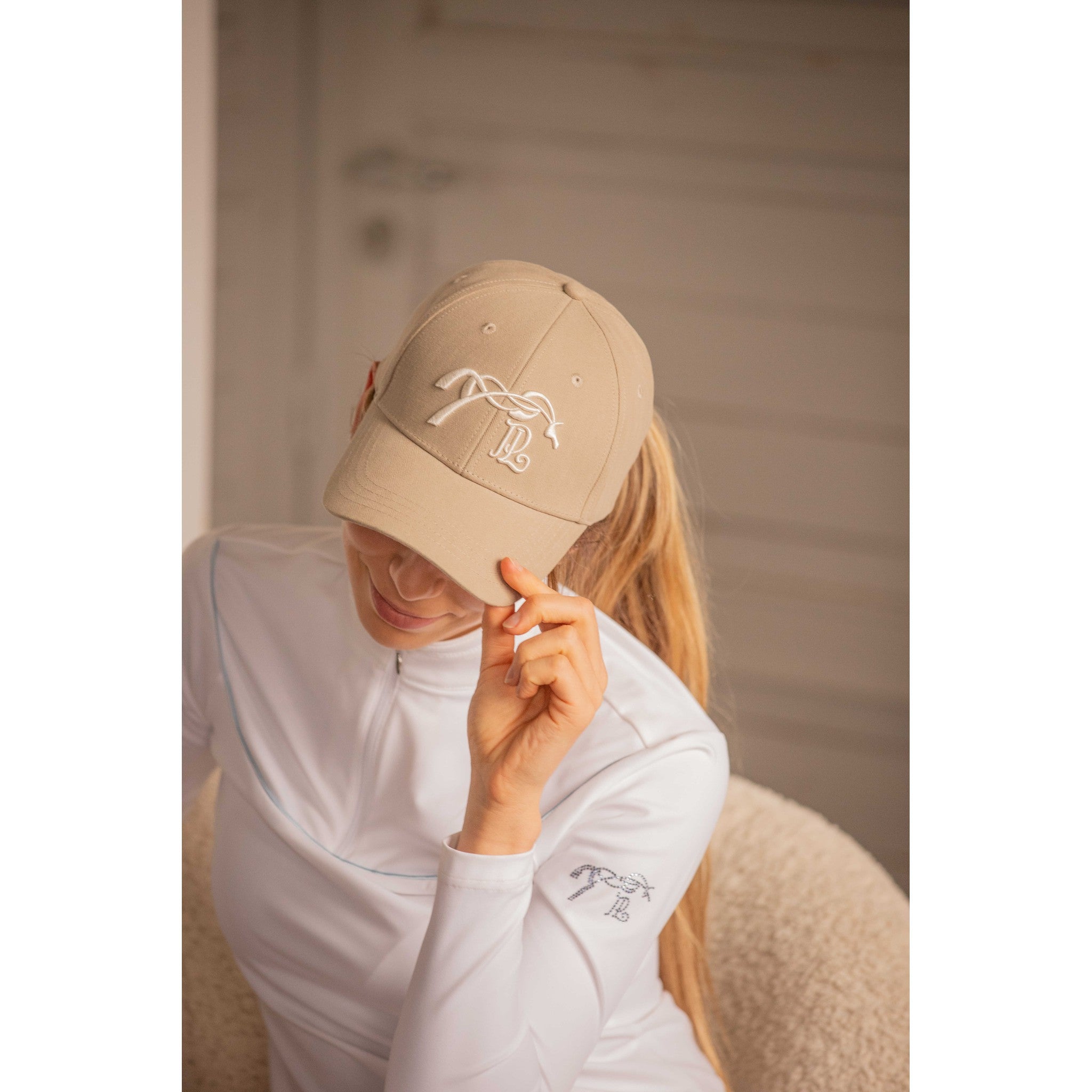 Pénélope Naomi Cap Taupe/white 993811027