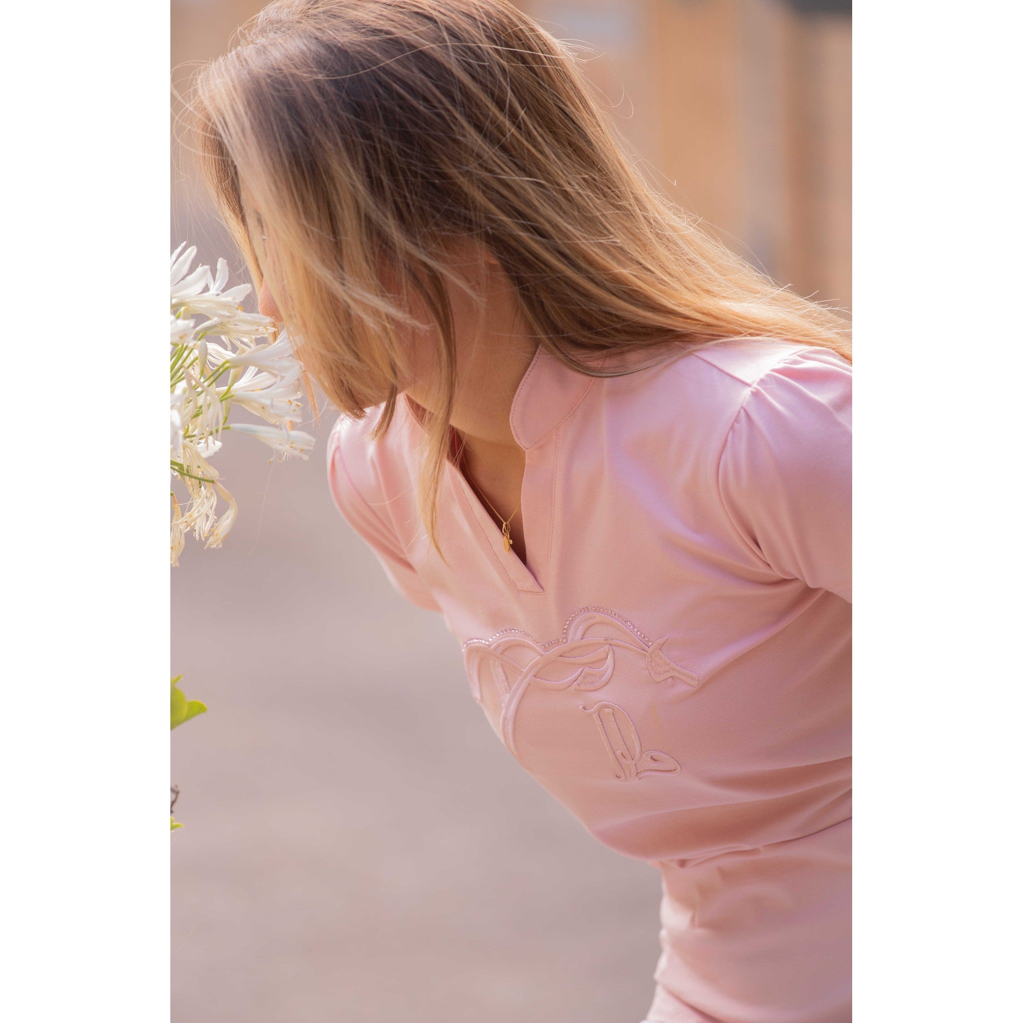 Penelope Iliana Polo - Women's Light pink - 963413131_ambi_3