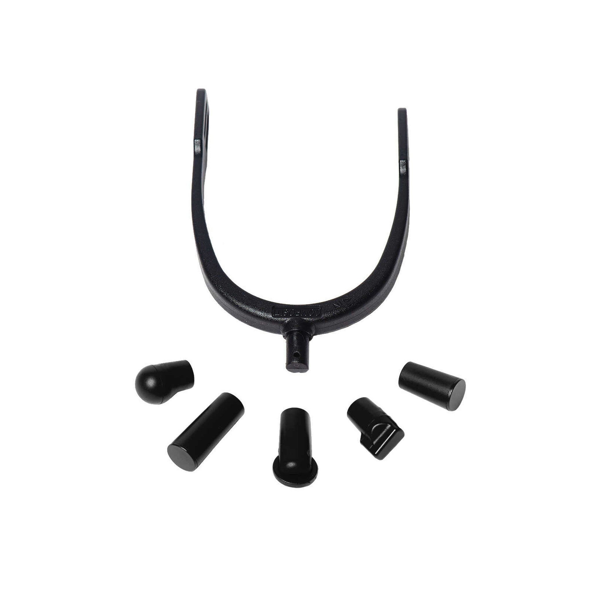 Compositi Spur with 5 interchangeable tips Black 280035