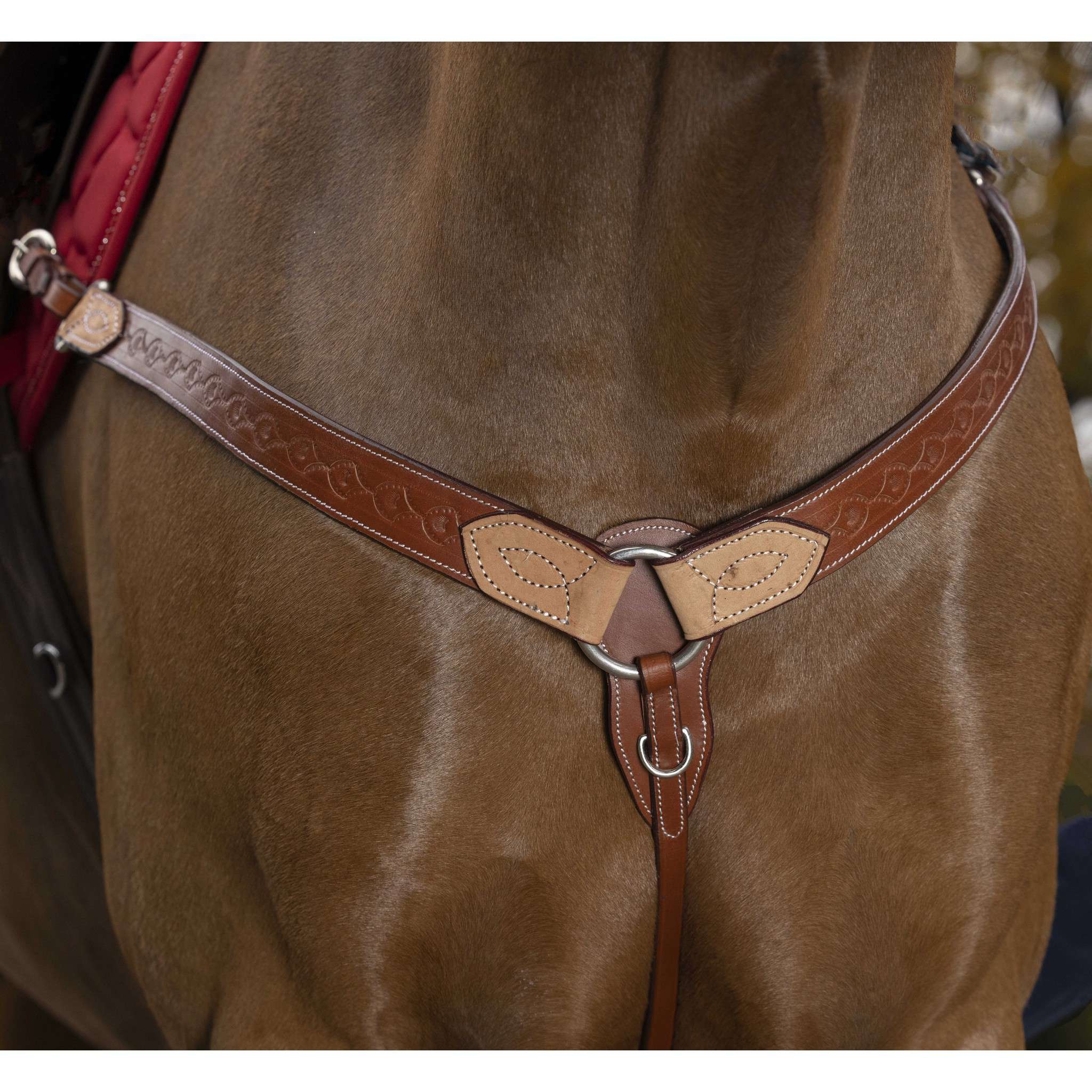 Westride Two Tone hunting breastplate Chestnut 802229017