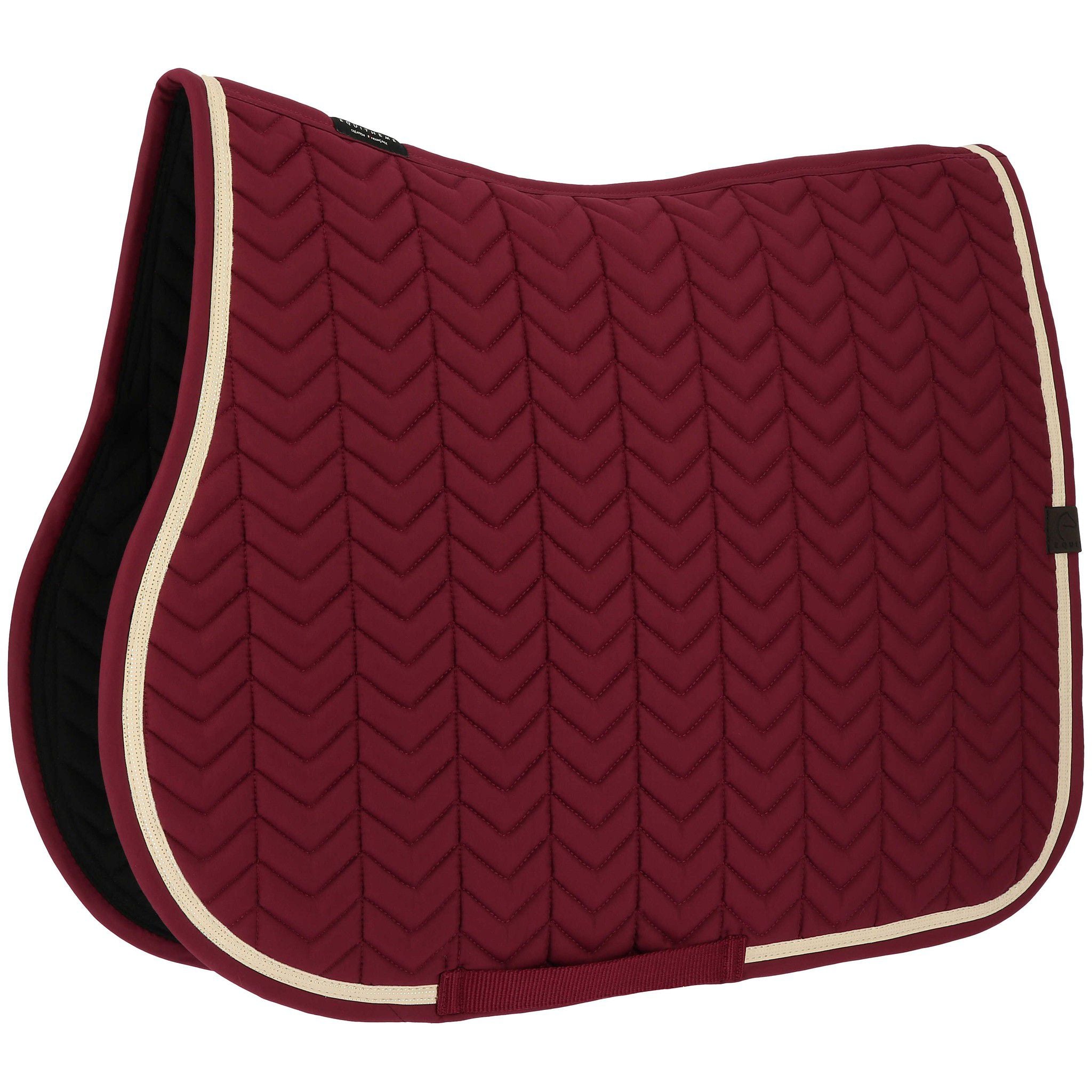 EQUITHÈME Softypop Saddle Pad - All purpose Burgundy 204003033