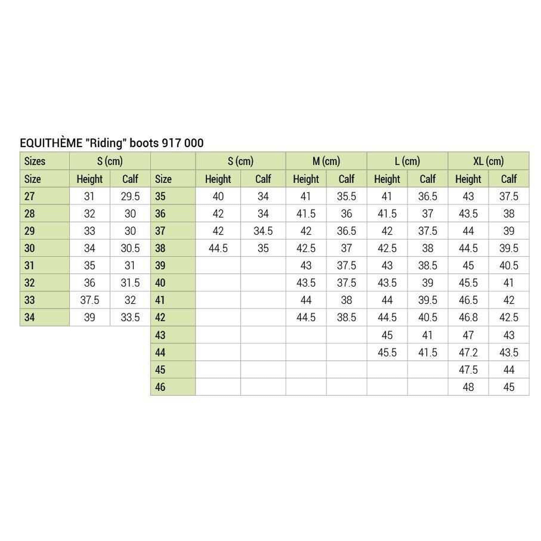 EQUITHÈME Riding boots Black 917000138