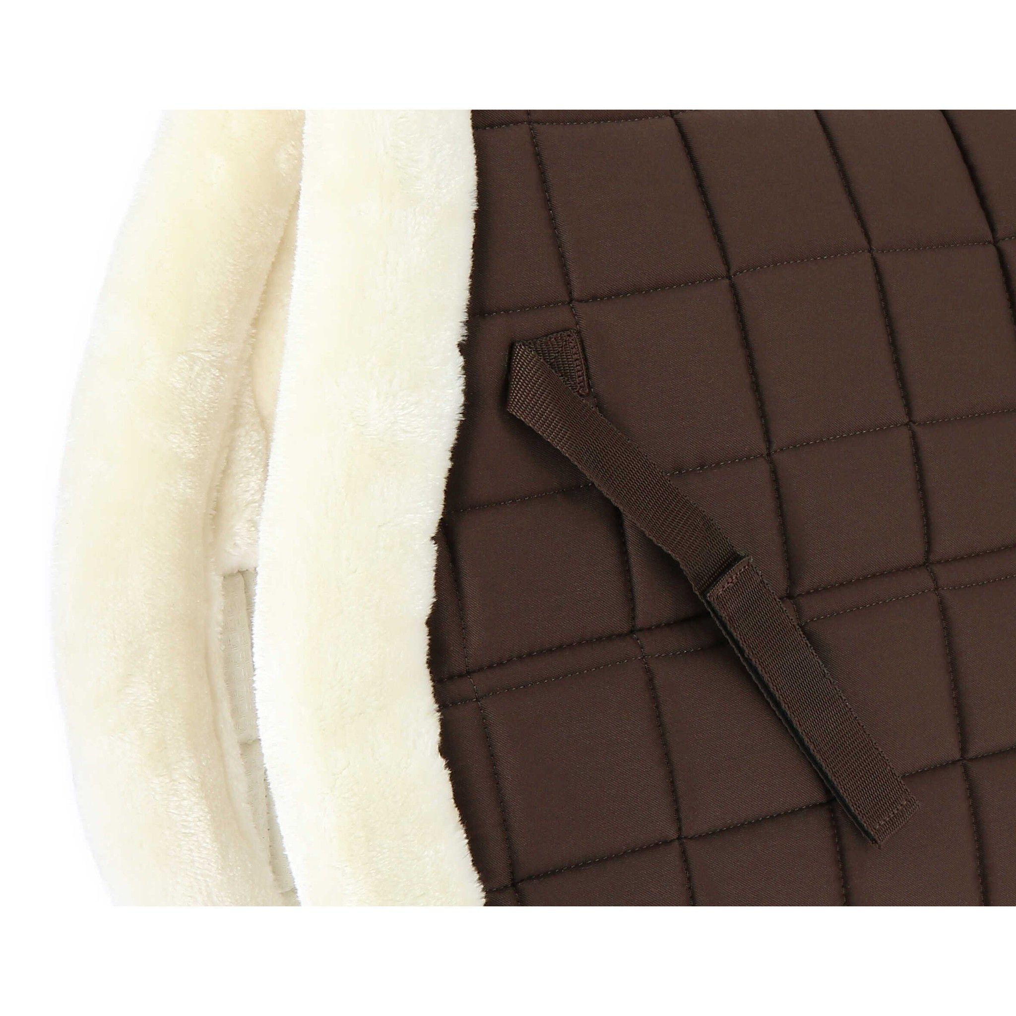 EQUITHÈME Pro Saddle pad - Hunter Chocolate 204476004