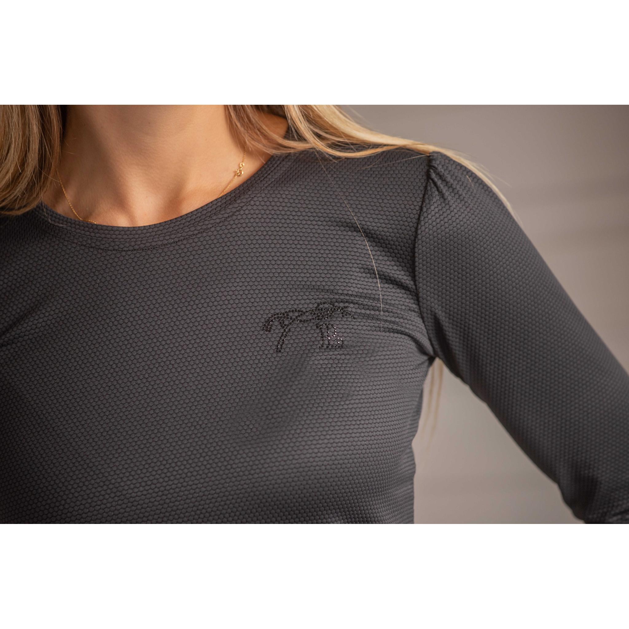 Penelope Tech Honey T-Shirt - Women's Dark grey - 963429311_ambi_5