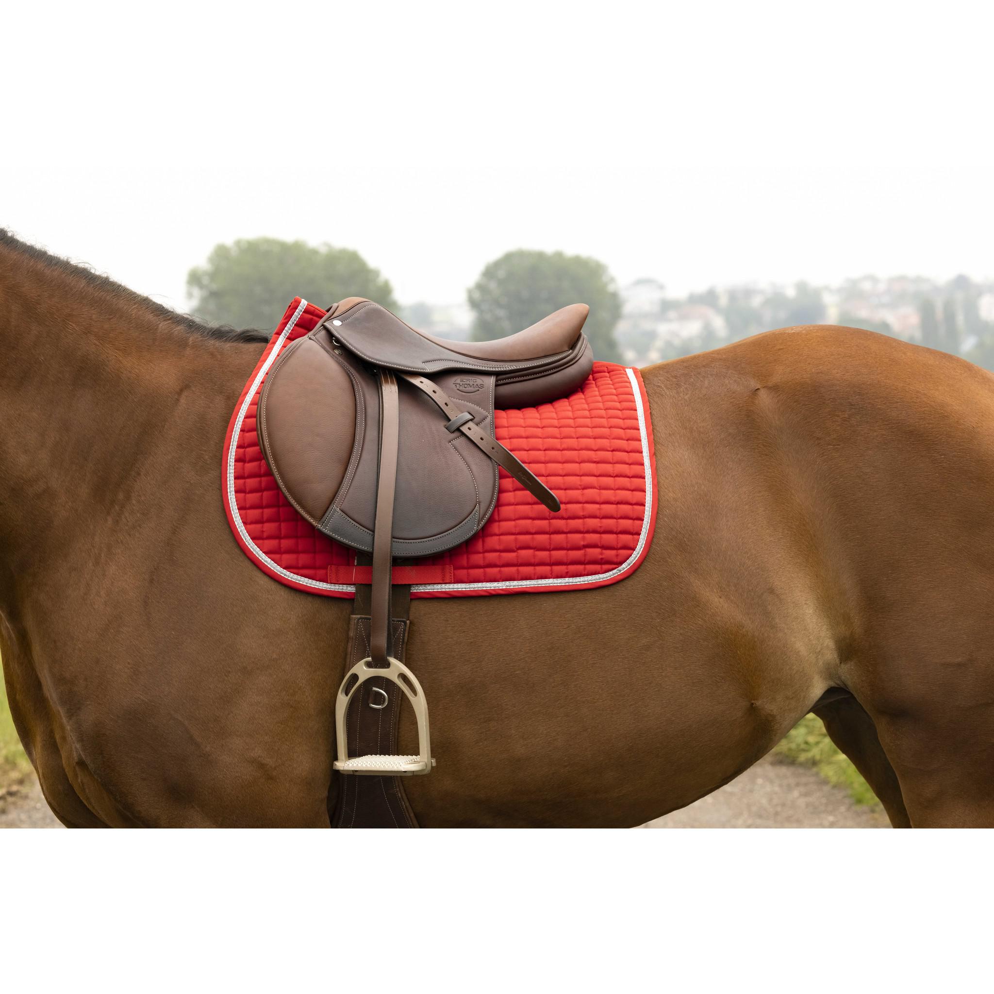 Riding World Girly saddle pad - All purpose Red 204544003