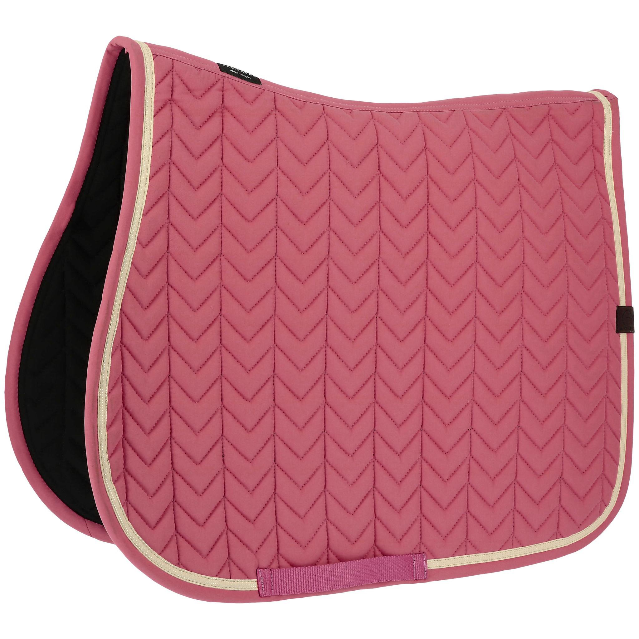 EQUITHÈME Softypop Saddle Pad - All purpose Raspberry 204003035