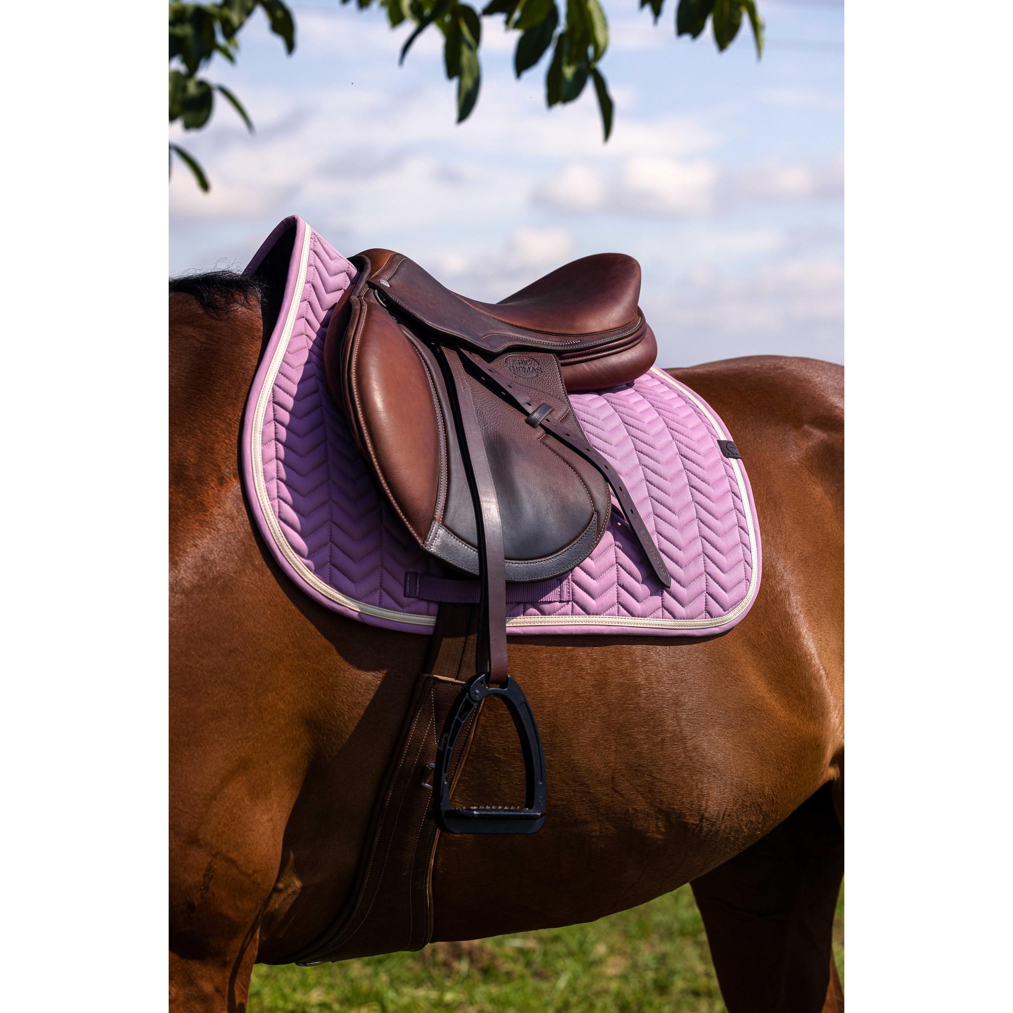 EQUITHÈME Softypop Saddle Pad - All purpose Lavander 204003016