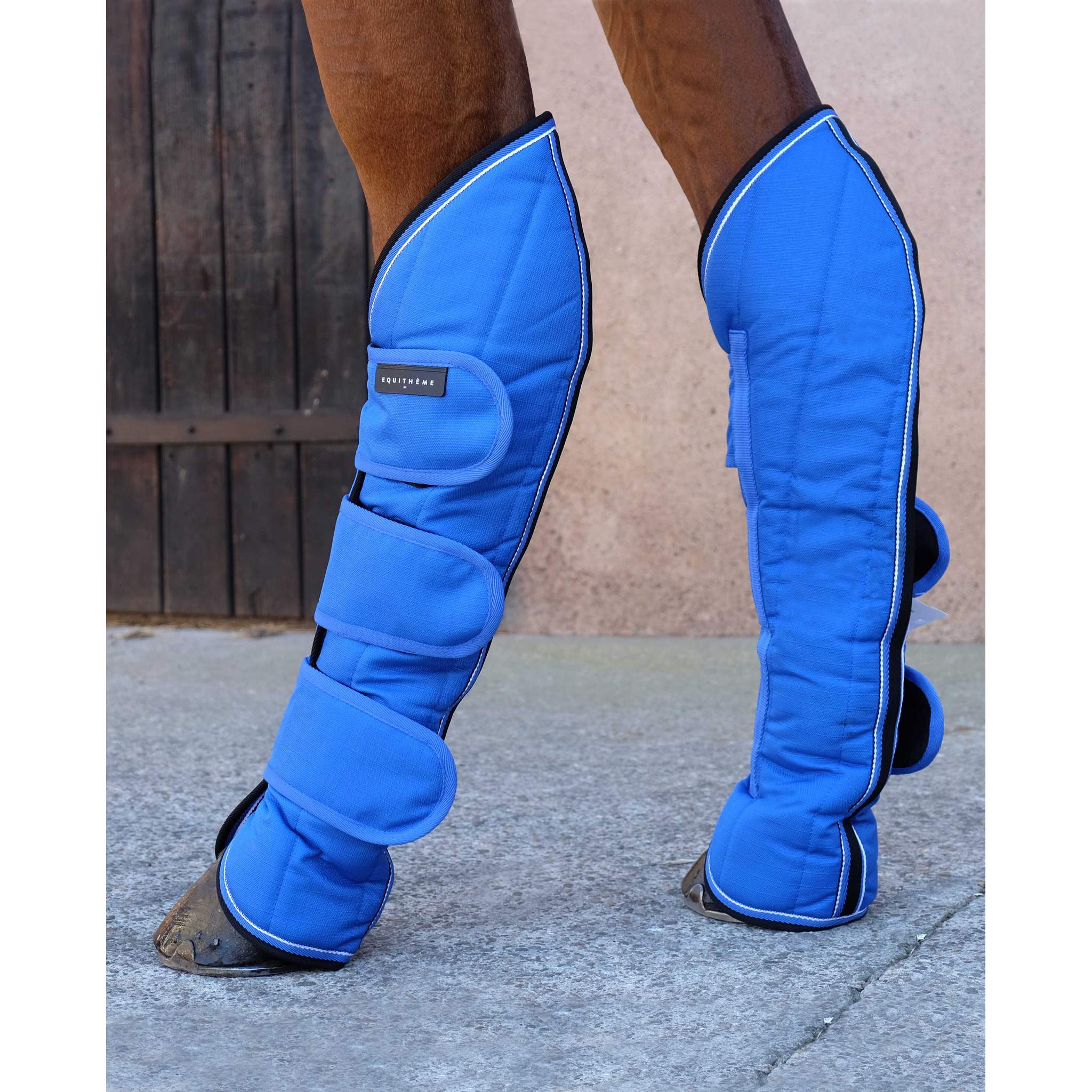 EQUITHÈME Tyrex 1200D Comfort Travel Boots - Blue/black - 402085803_ambi_2