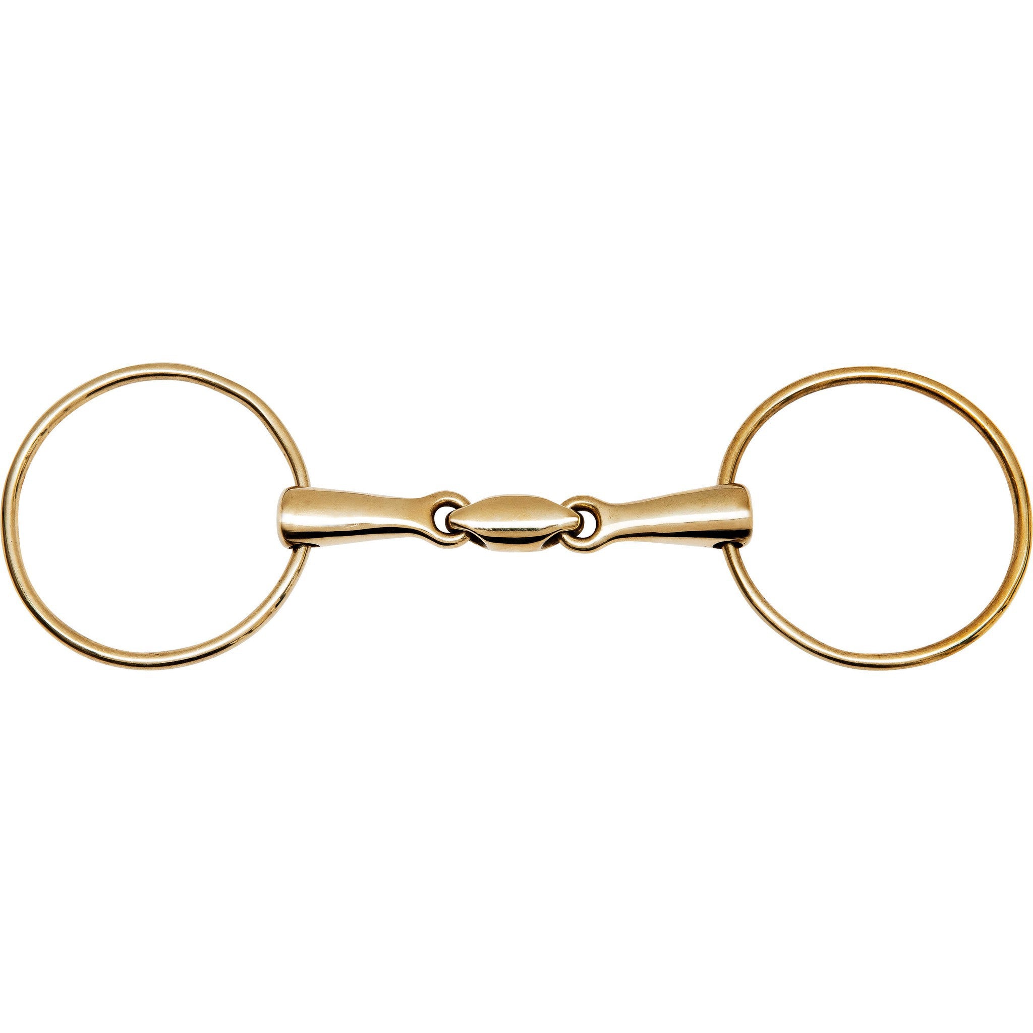 Feeling Anatomic large rings snaffle bit German silver 600911125
