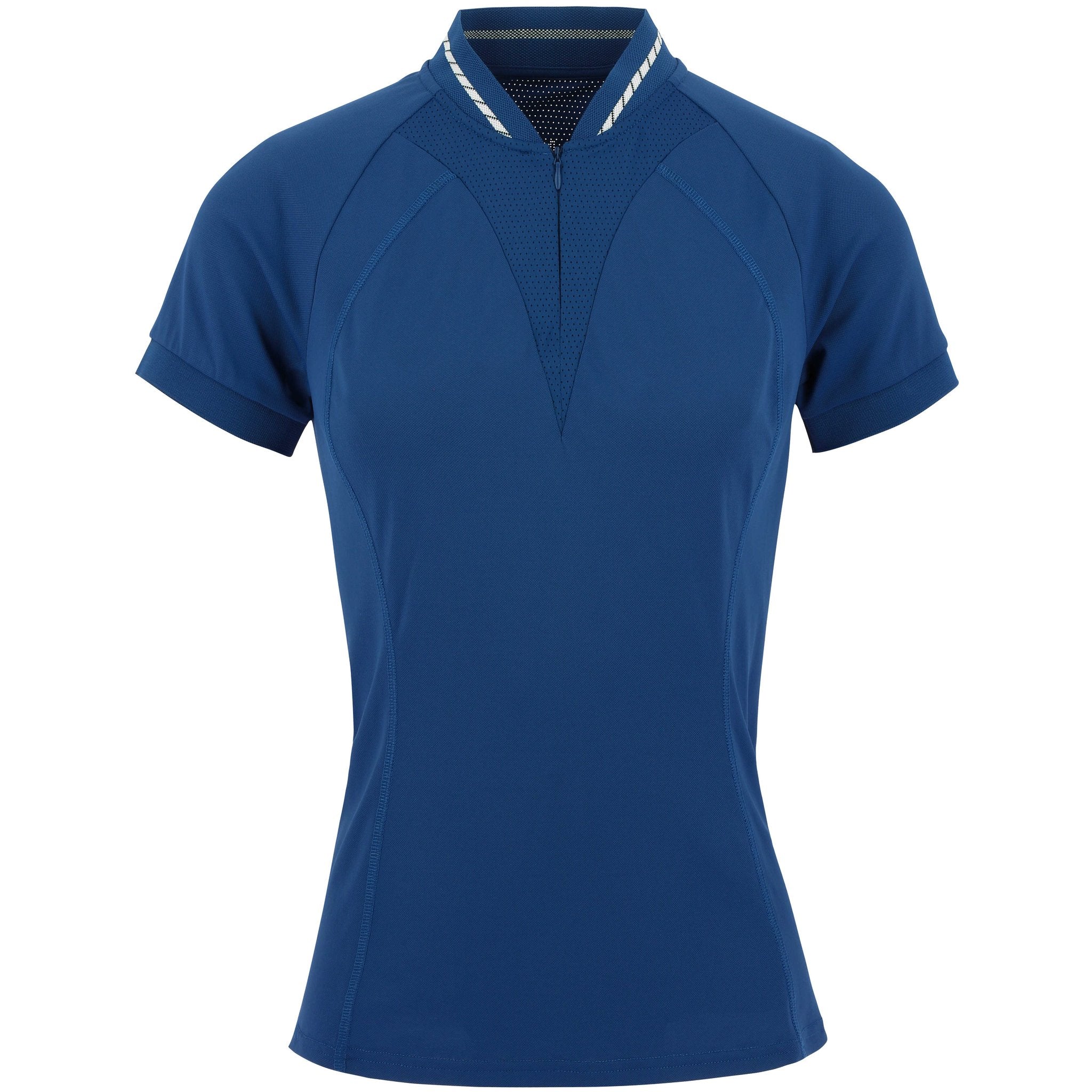 EQUITHÈME Elodie Polo Shirt - Women - Blue - 962086064_packshot_4