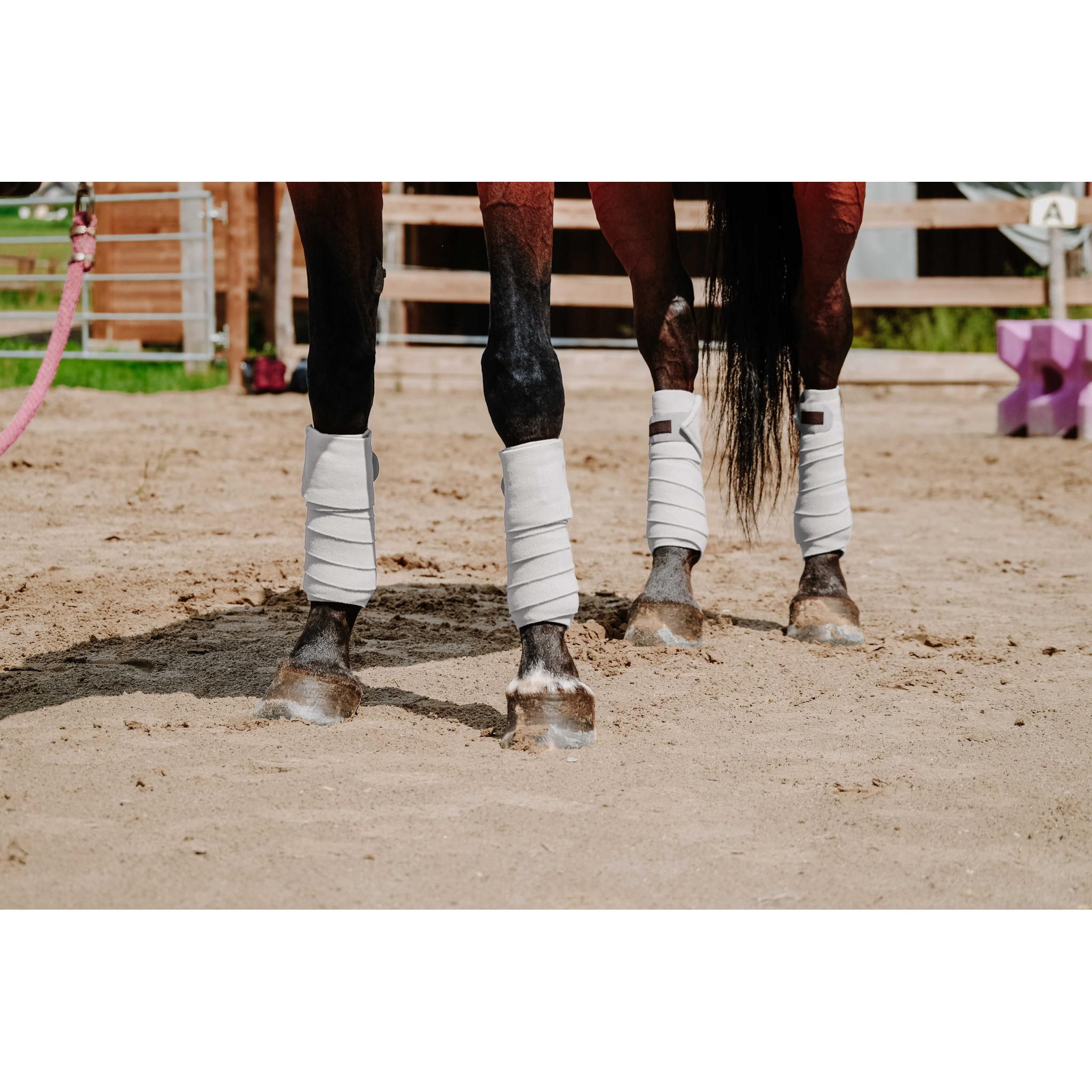 EQUITHÈME Polo Wraps White 540068001