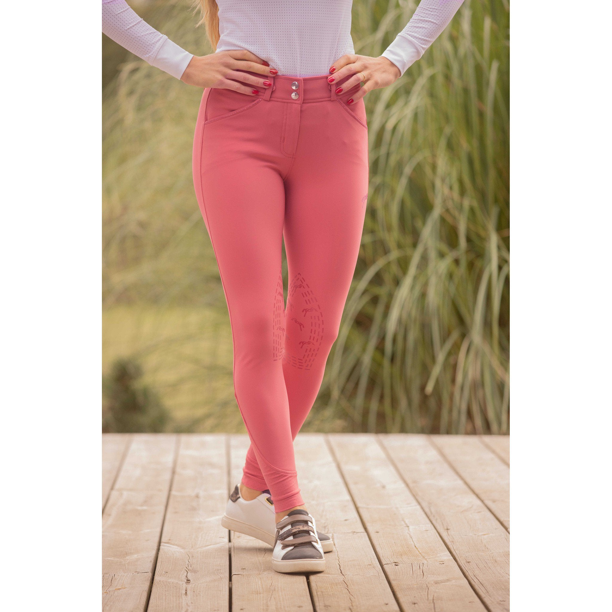 Pénélope Elégance Breeches - Ladies Antique pink 979922034