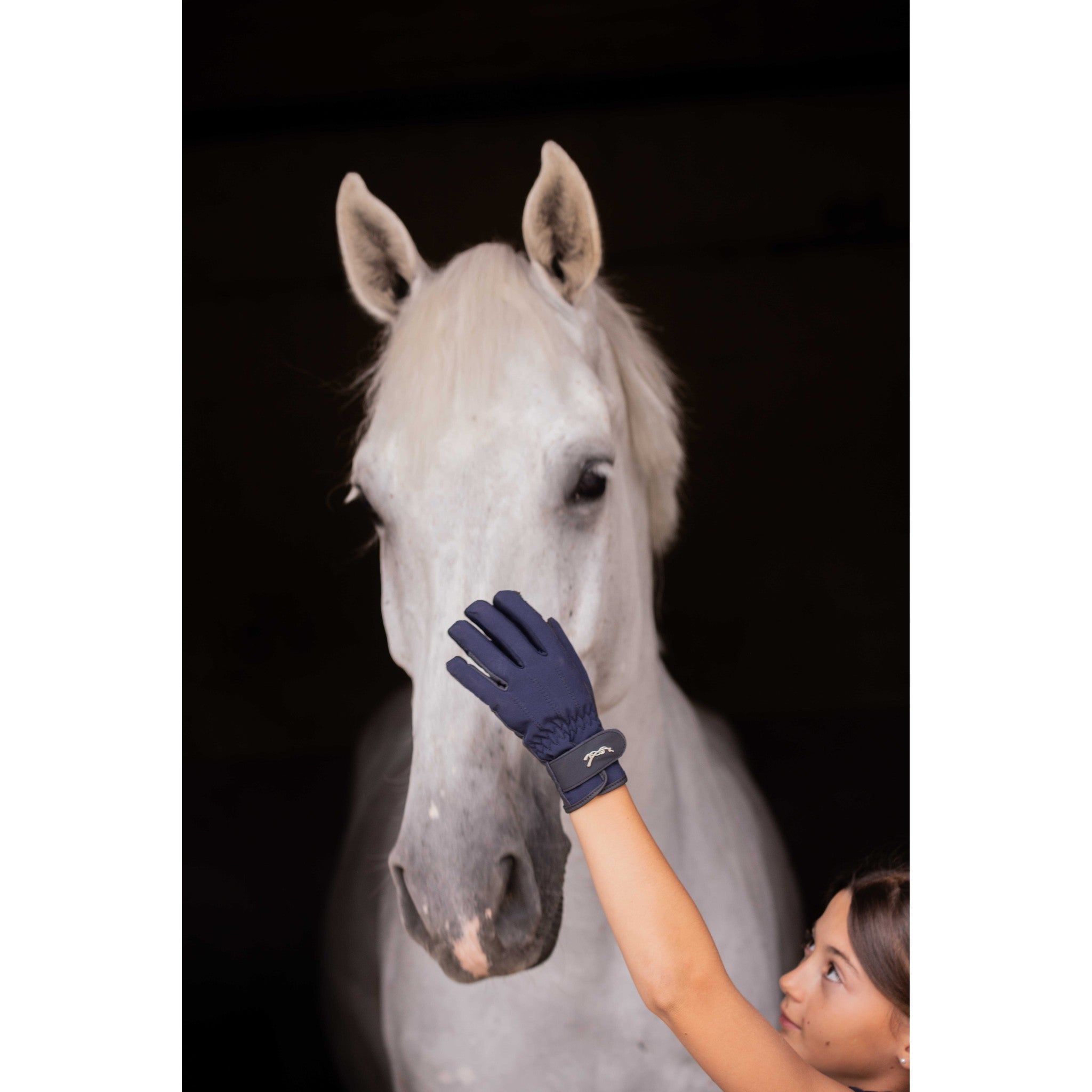 Eden by Pénélope Winter gloves - Children Navy blue 980650755