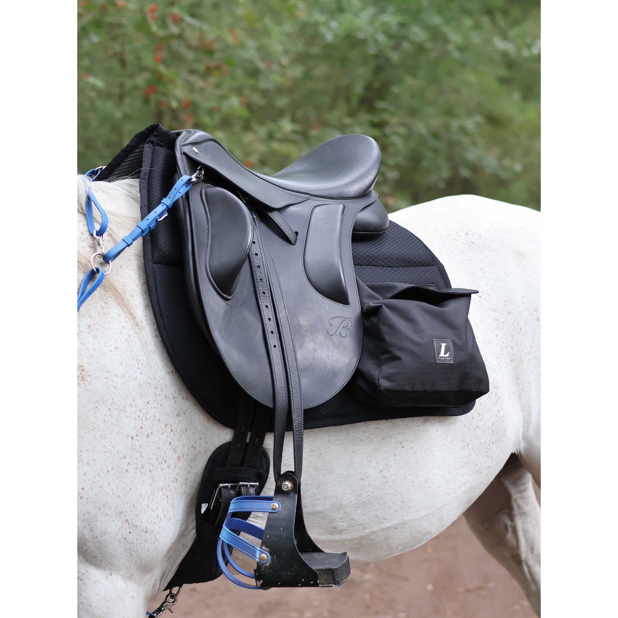 Lami-Cell Trail Saddle Pad with Pockets Black 220042002