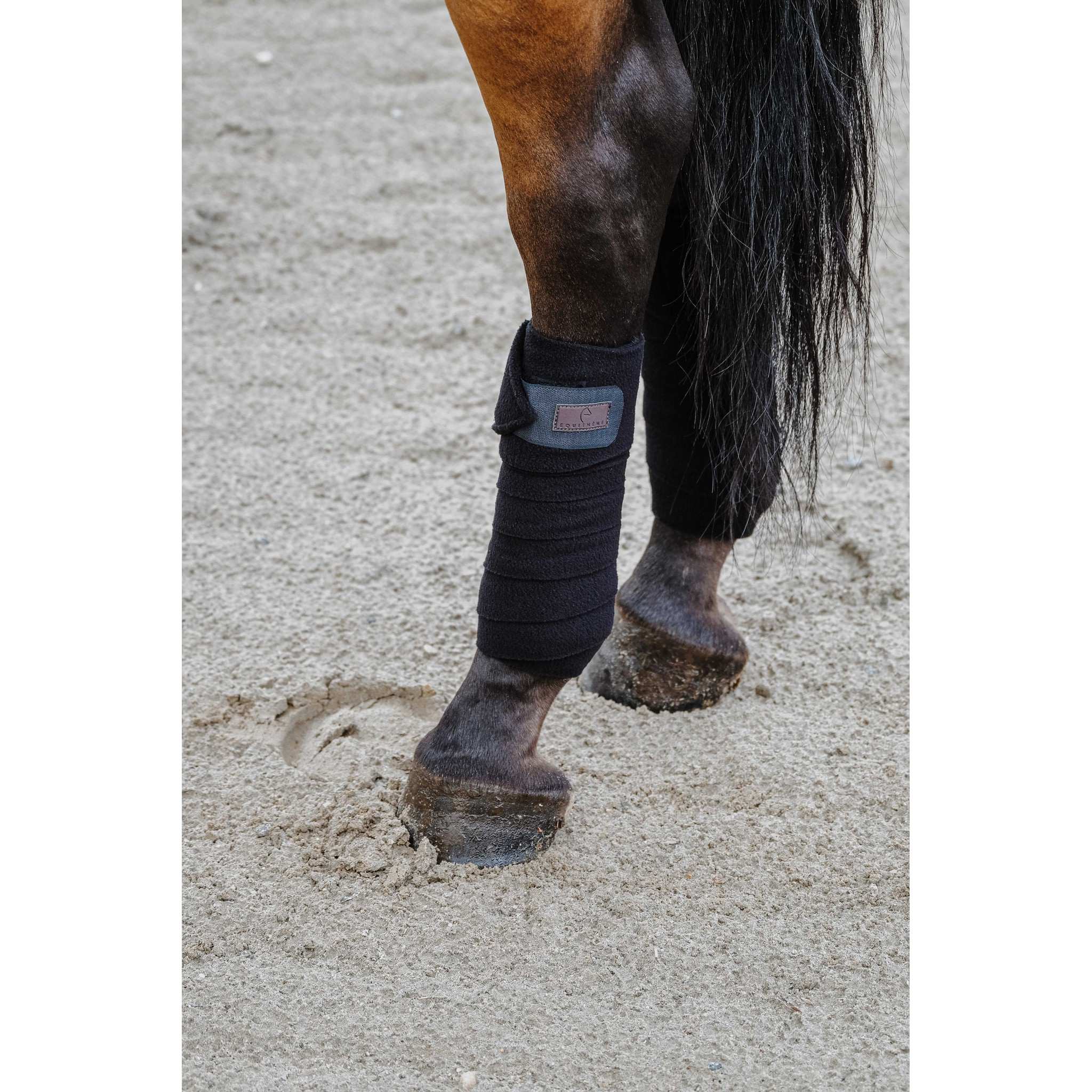 EQUITHÈME Polo Wraps Black 540068002