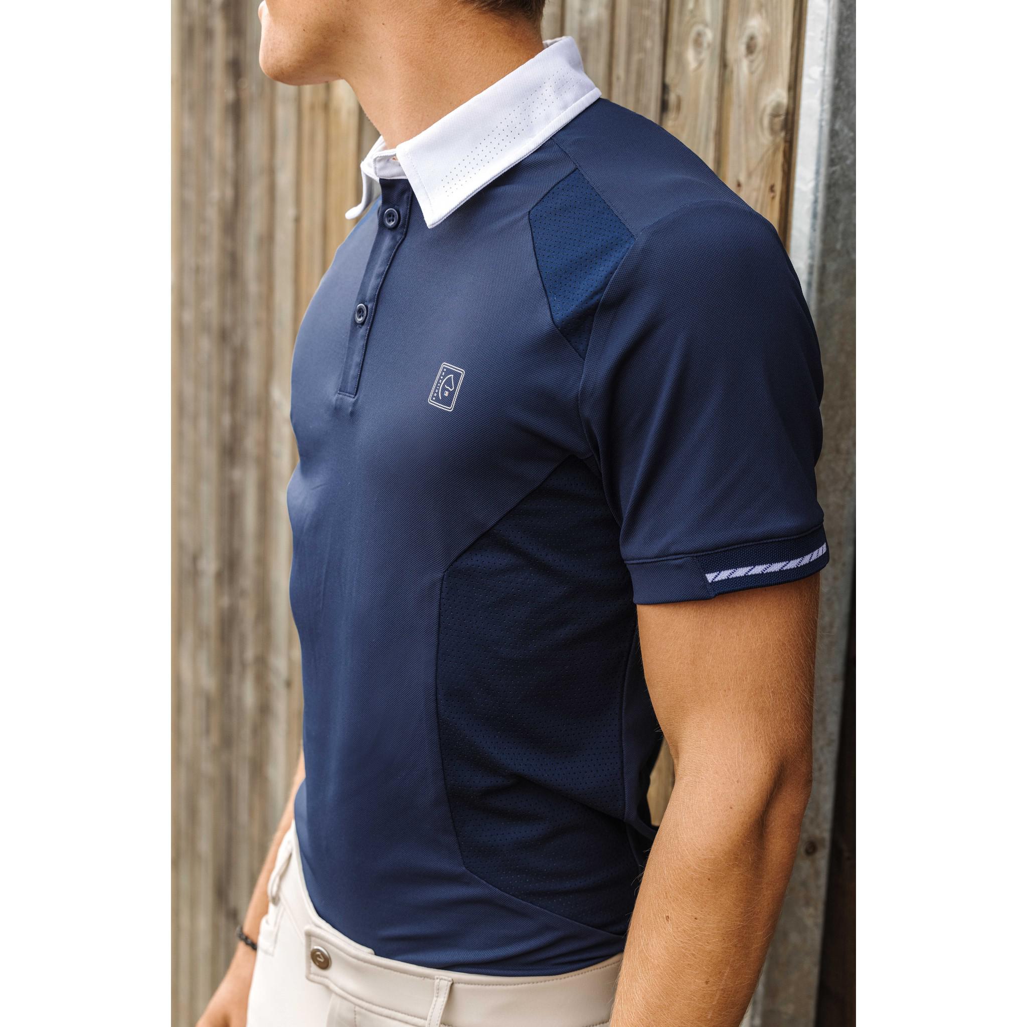 EQUITHÈME Victor Show Polo - Men Navy blue 962079073
