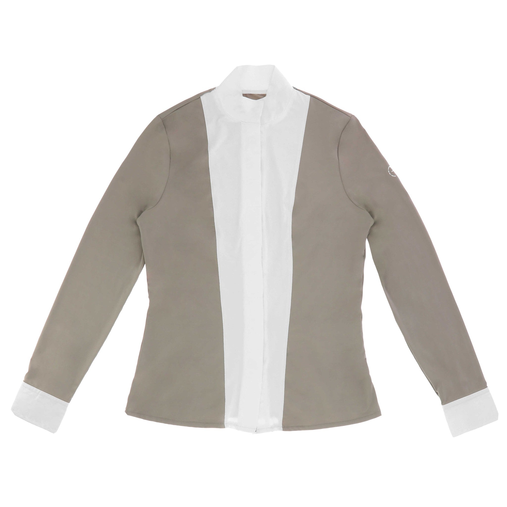 EQUITHÈME Julie Show Shirt - Ladies - Taupe - 962124271_packshot_1