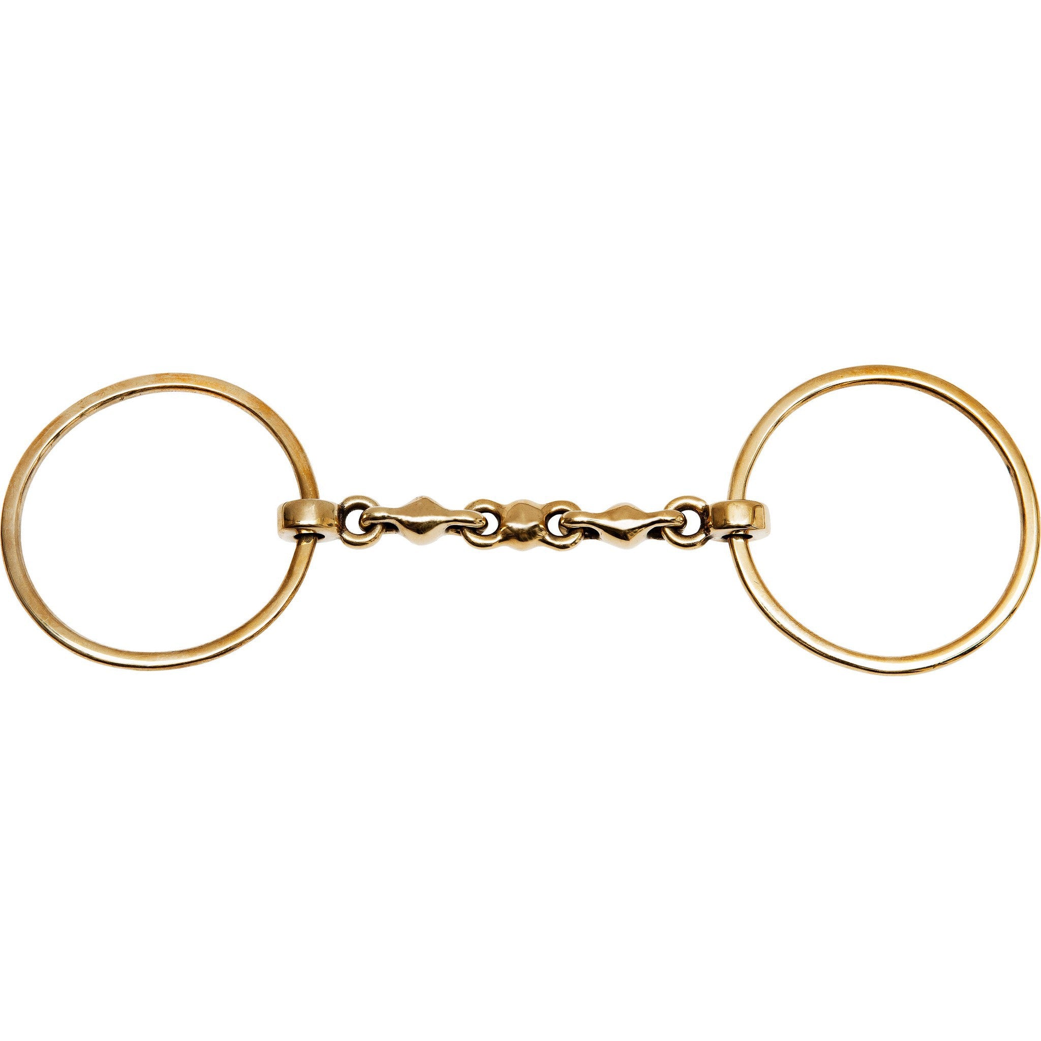 Feeling Waterford large rings snaffle bit German silver 600919135
