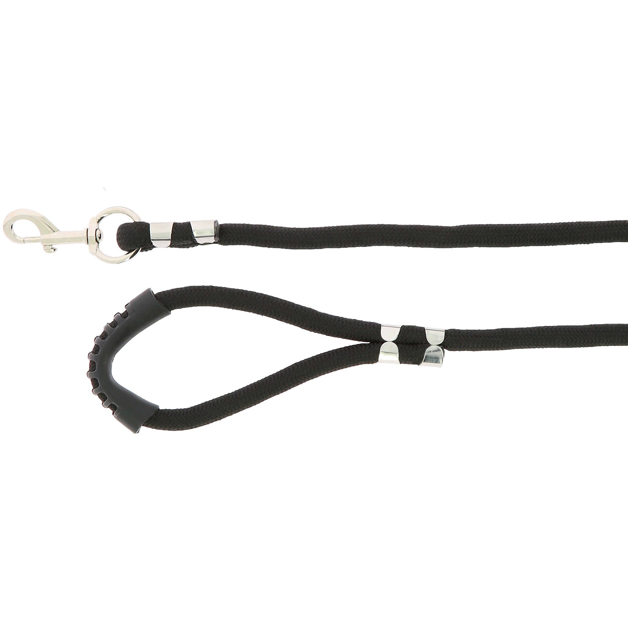 Norton Rubber handle lead rope Black 520003002