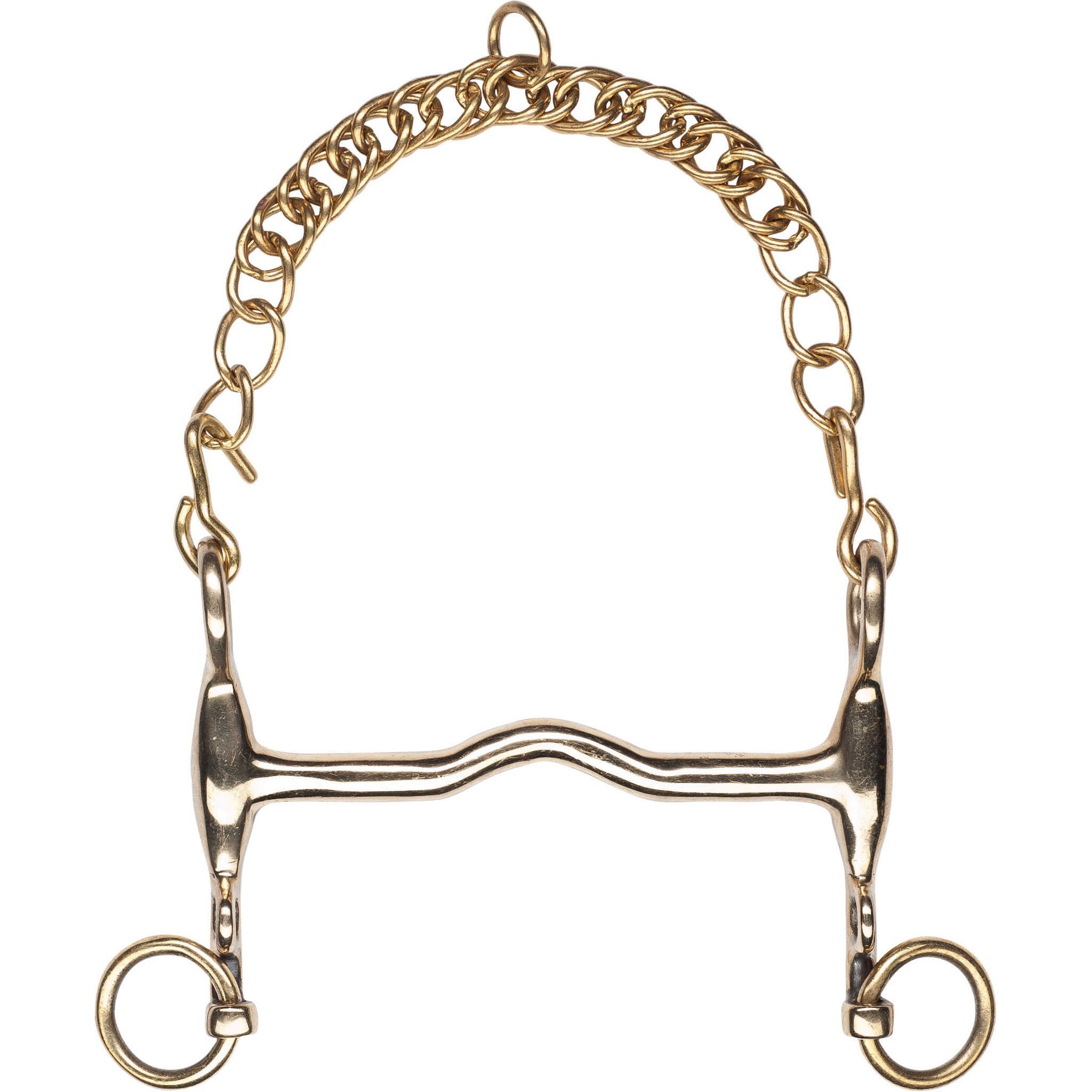 Cyprium solid Weymouth bit with short cheeks Feeling 603049125