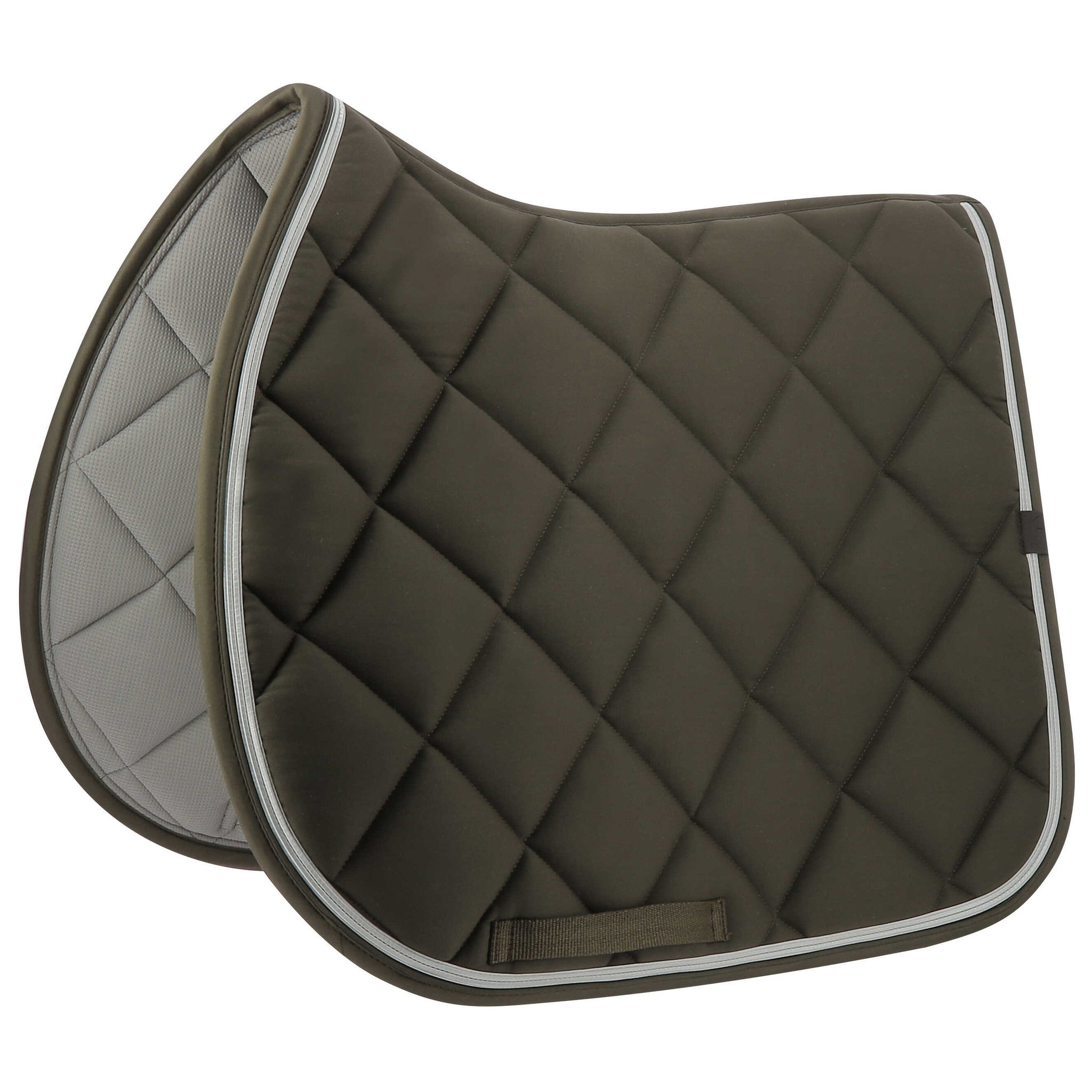 EQUITHÈME Classic All-Purpose Saddle Pad chestnut brown - 204773004_packshot_1