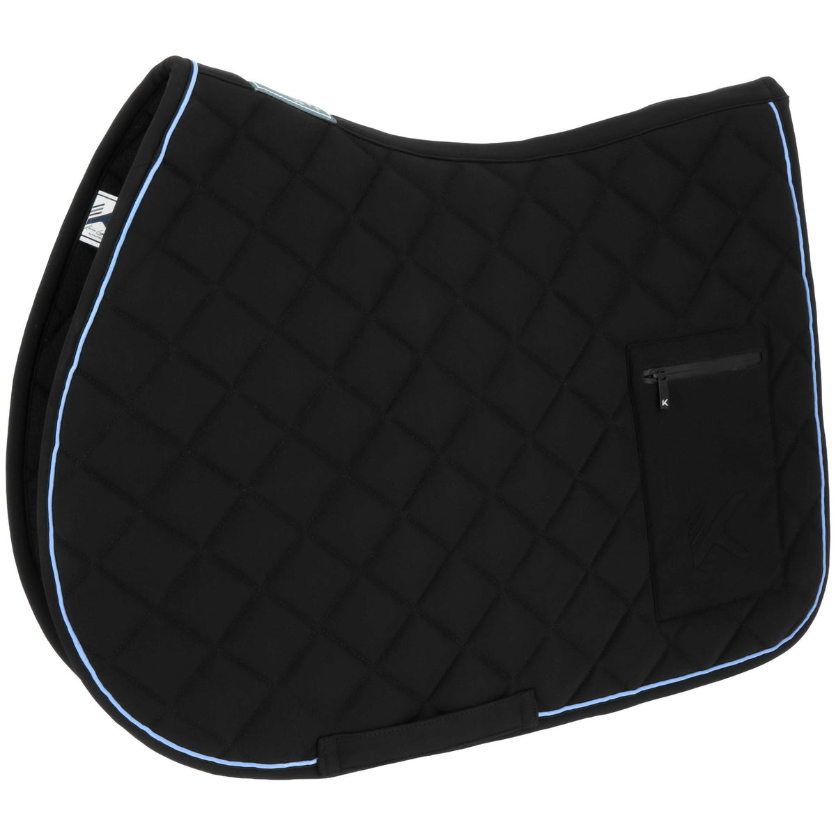 K by EQUITHÈME K-Cesar Saddle Pad - Black - 204050302_packshot_1
